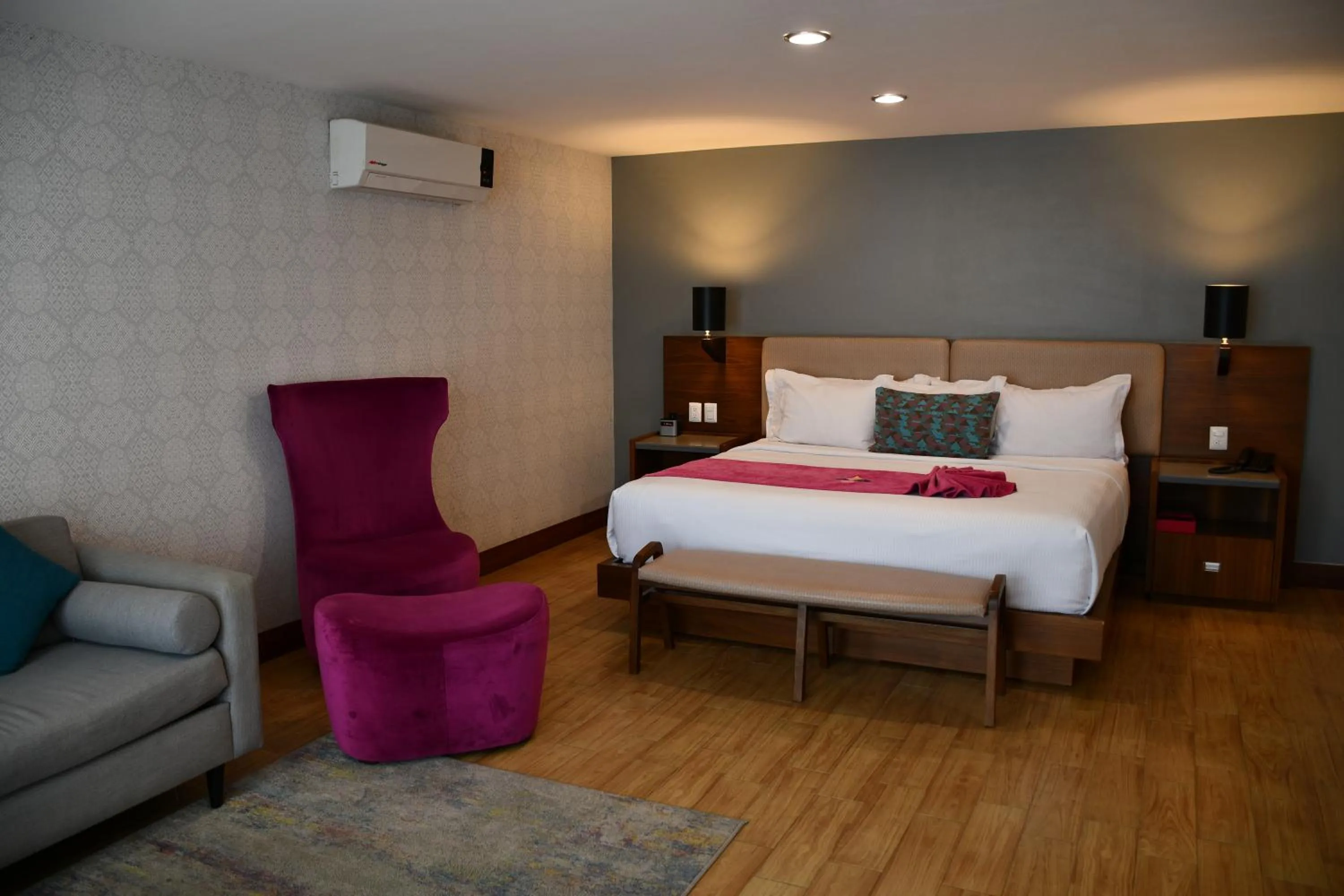 Bed in FCH Hotel Expo Adults only