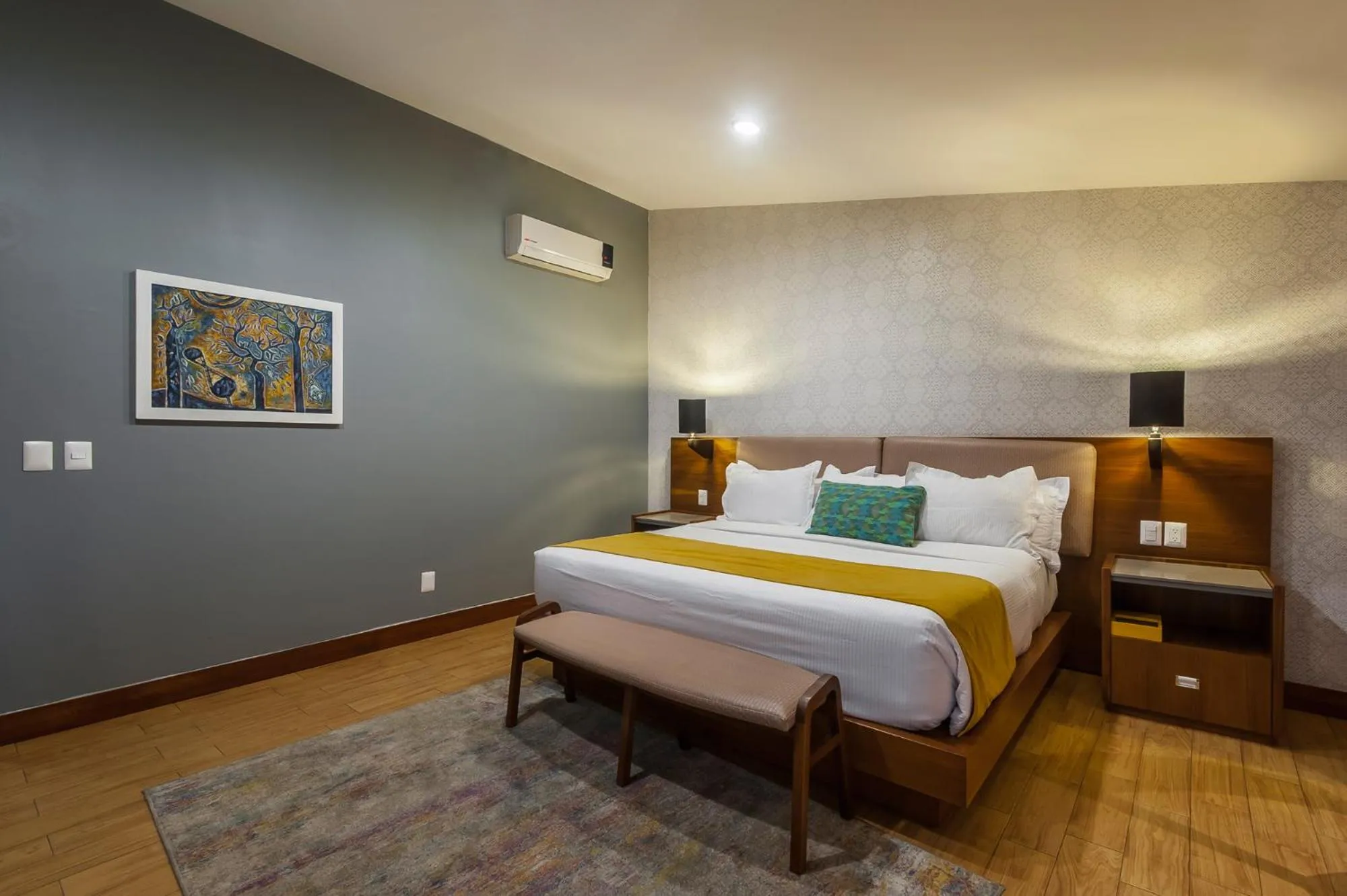 Photo of the whole room, Bed in FCH Hotel Expo Adults only