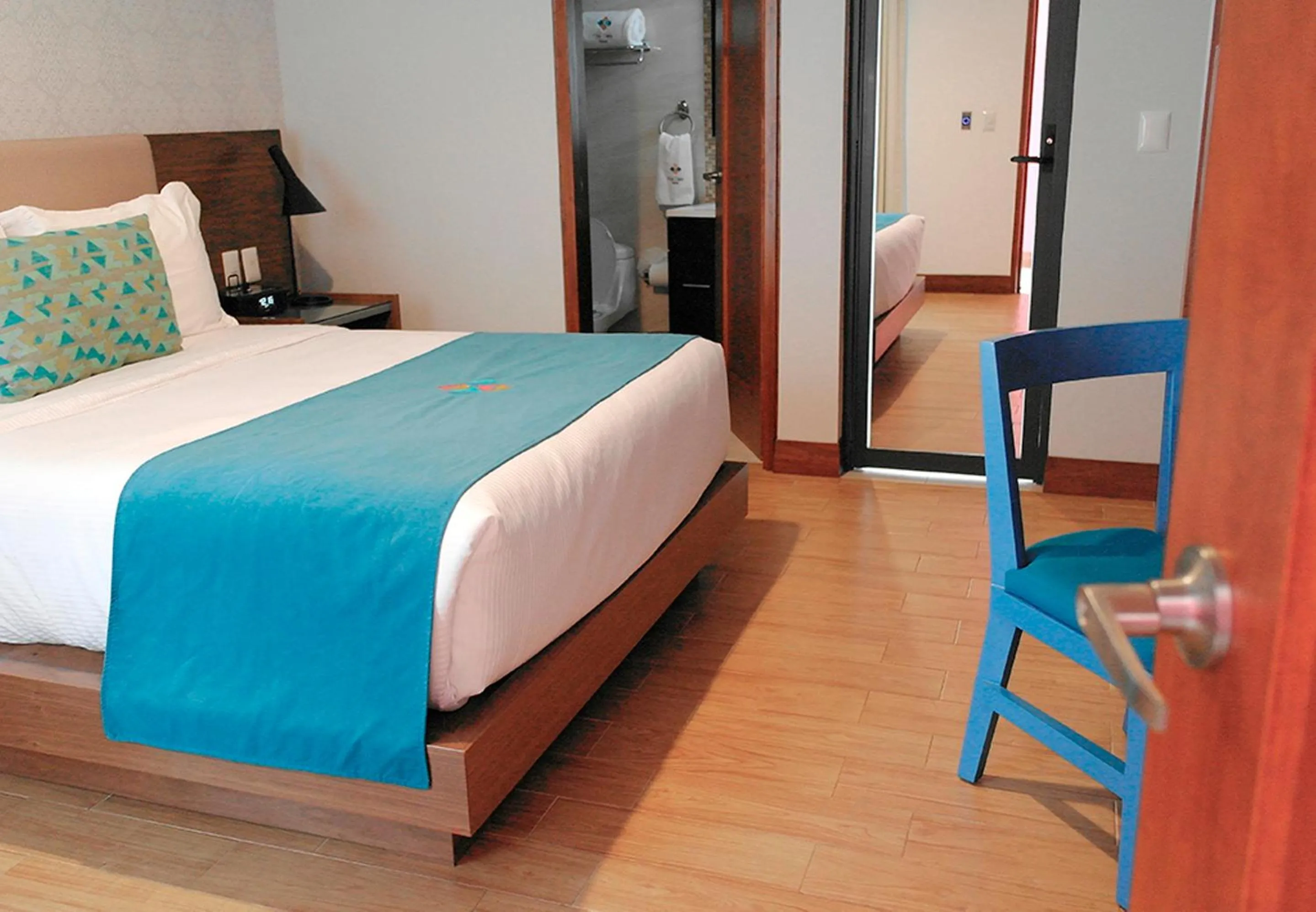 Bed in FCH Hotel Expo Adults only