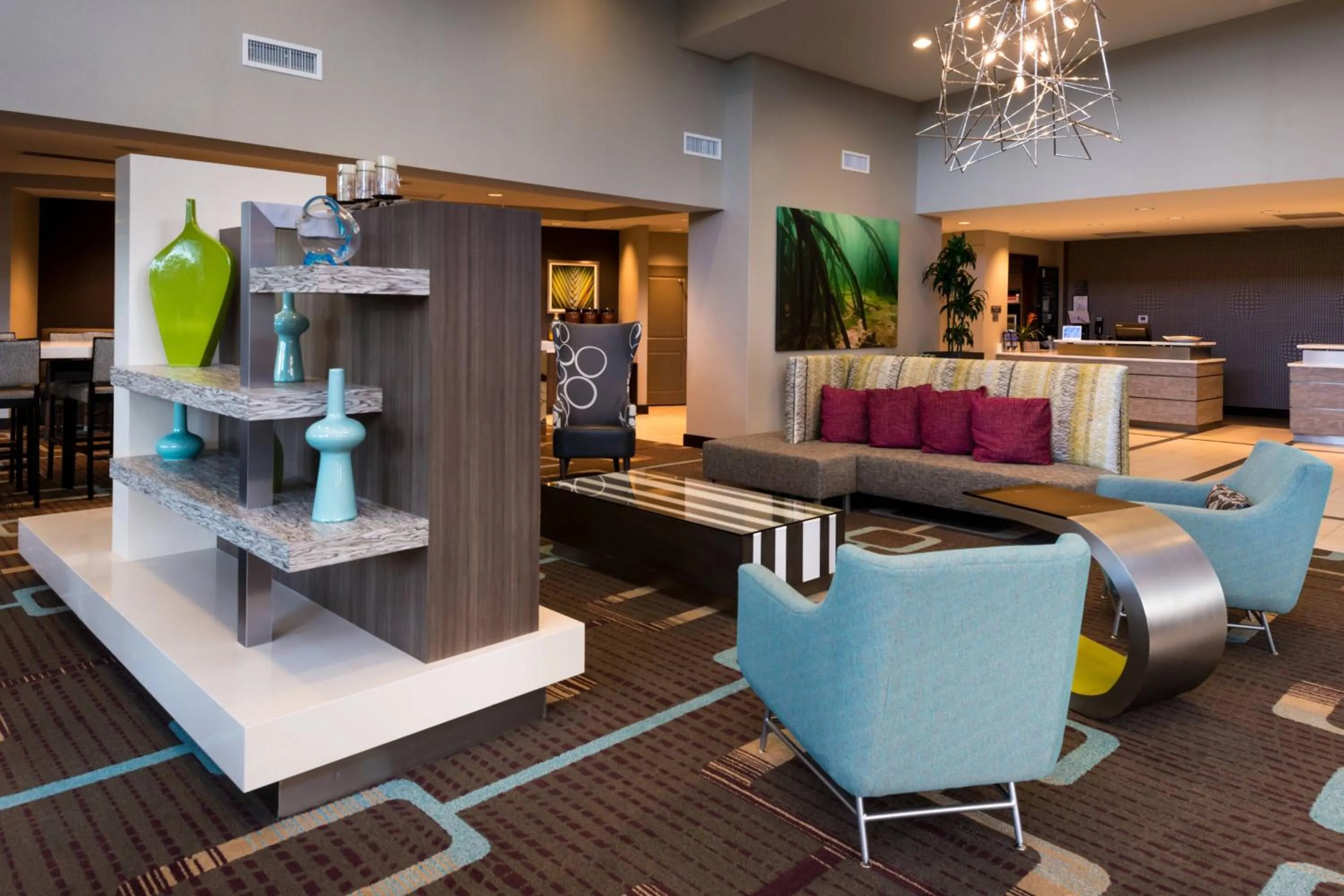 Lobby or reception in Residence Inn by Marriott Miami West/FL Turnpike