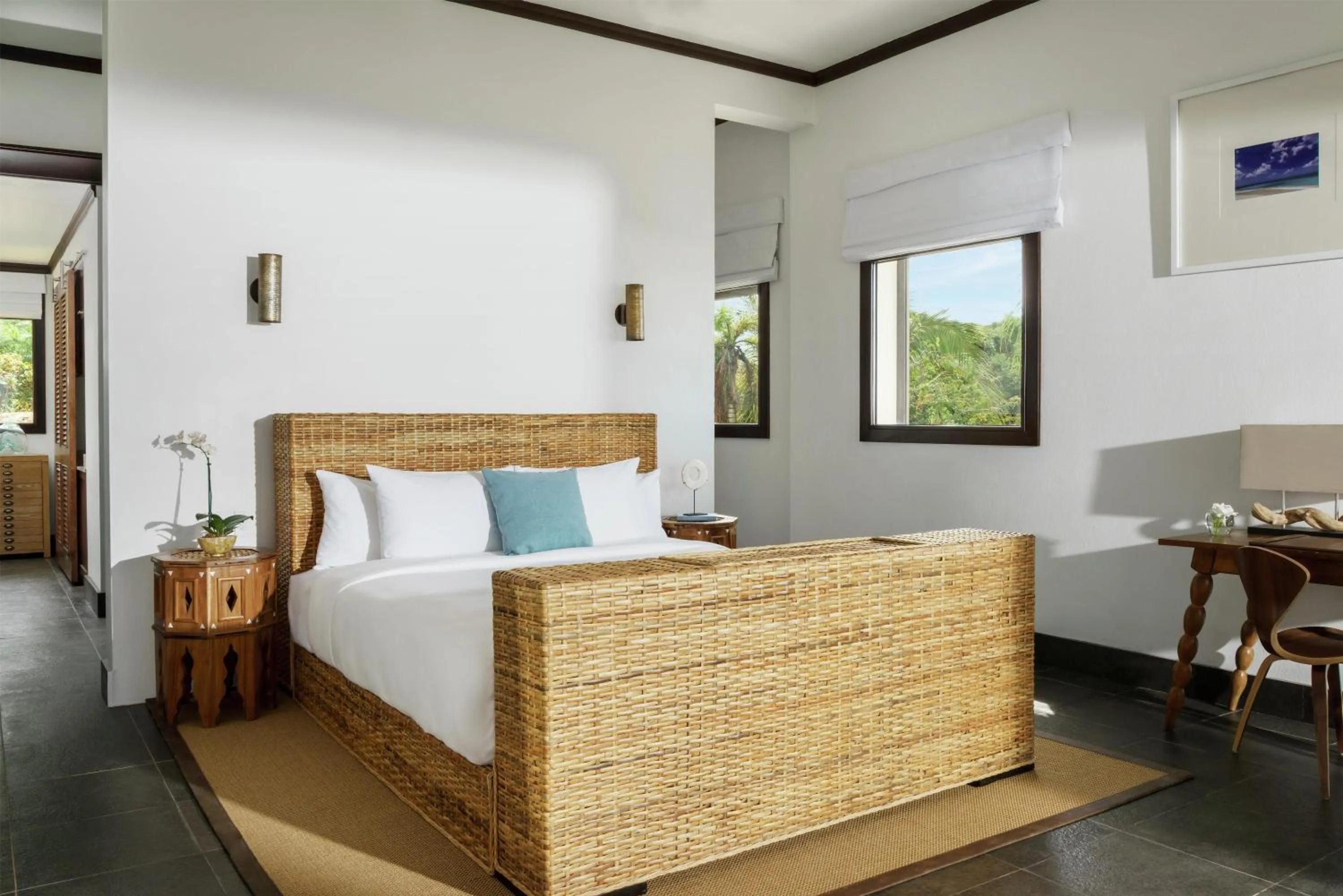 Bedroom, Bed in Zemi Beach House, LXR Hotels & Resorts