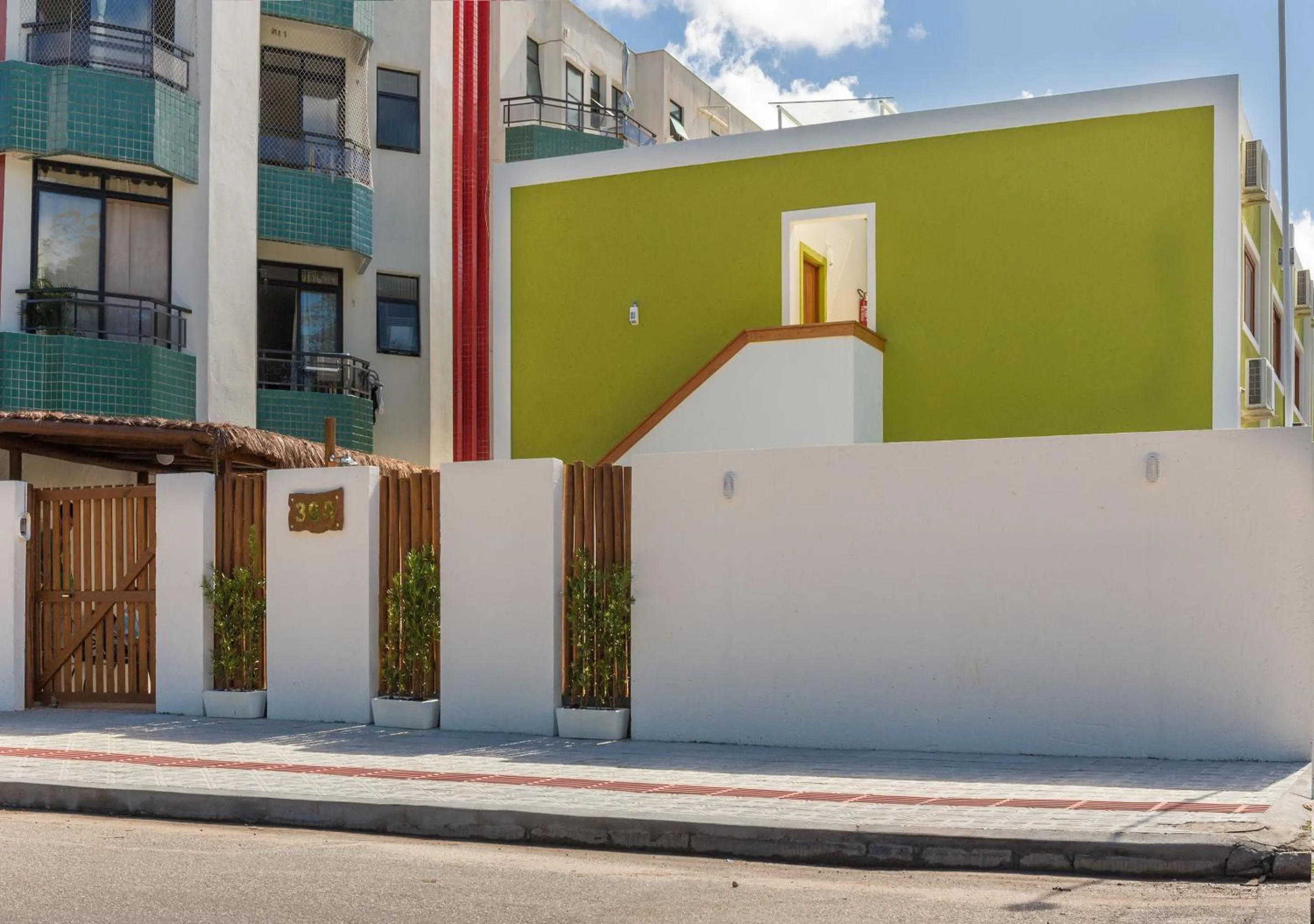 Facade/entrance in Pousada Maiken