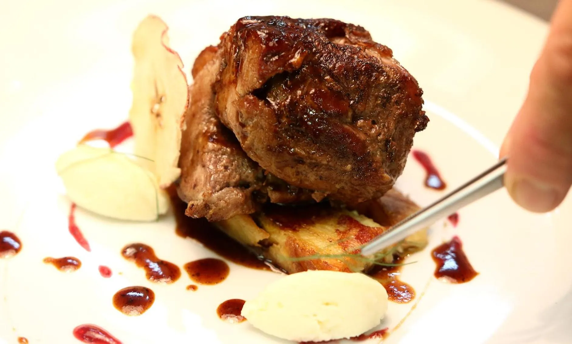 Food close-up in Hotel y Casino Del Río - Cipolletti