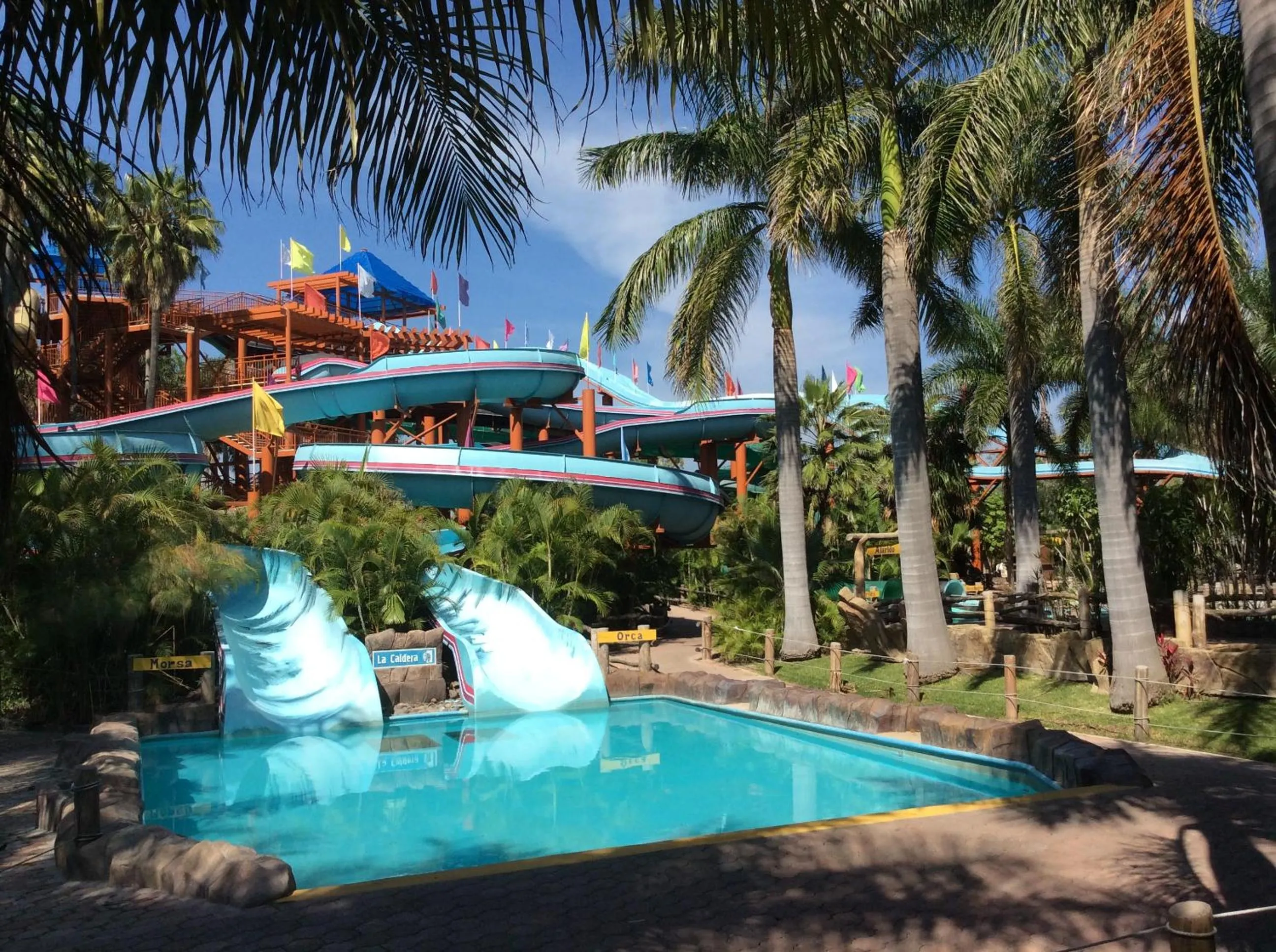 Aqua park in Hotel Y Parque Acuático La Caldera