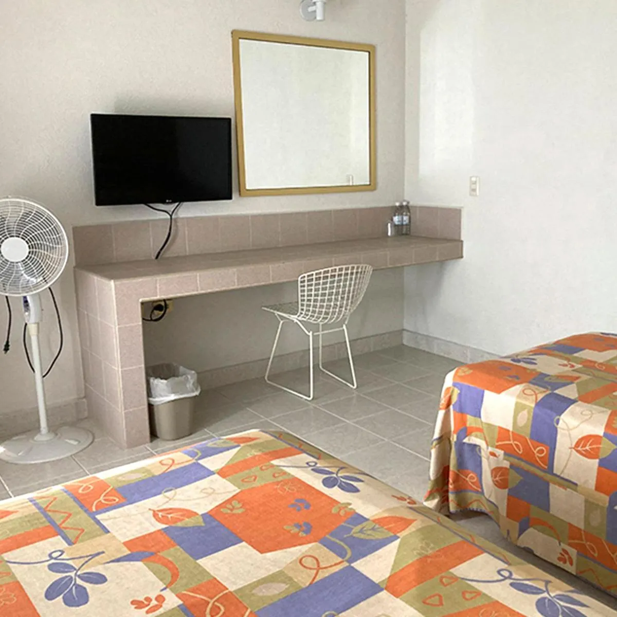 Bed in Hotel Y Parque Acuático La Caldera