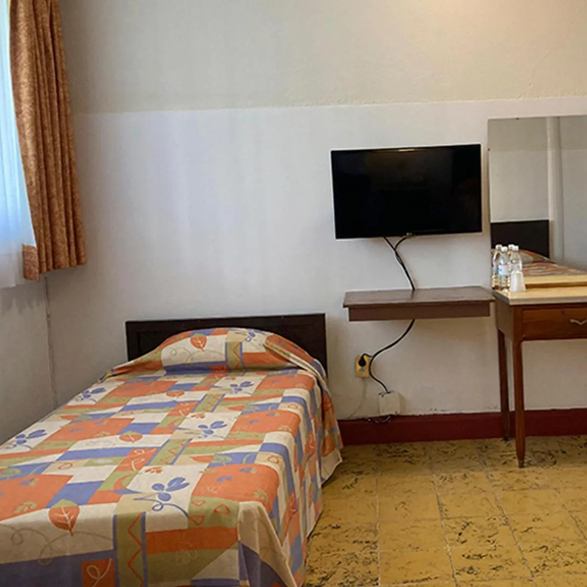 Bed in Hotel Y Parque Acuático La Caldera