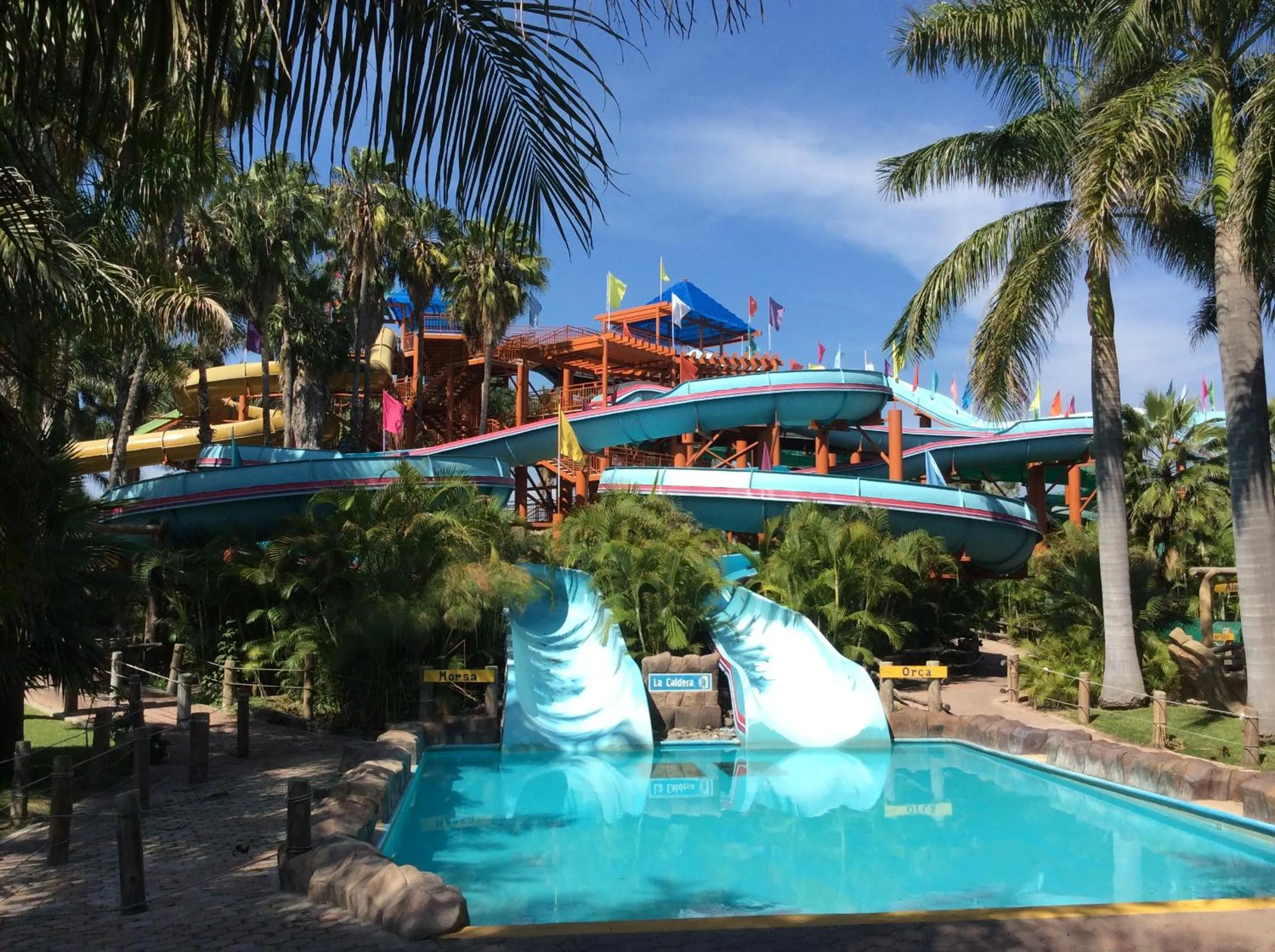 Aqua park in Hotel Y Parque Acuático La Caldera