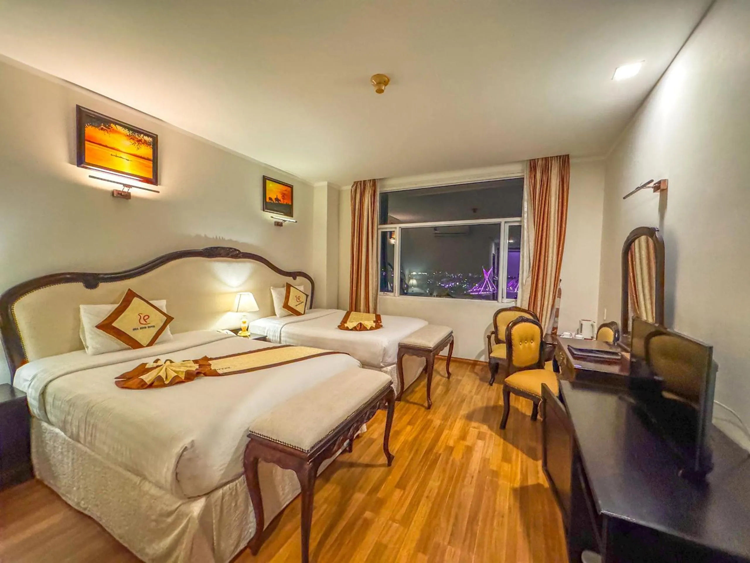 Bed in Hoa Binh 1 Hotel