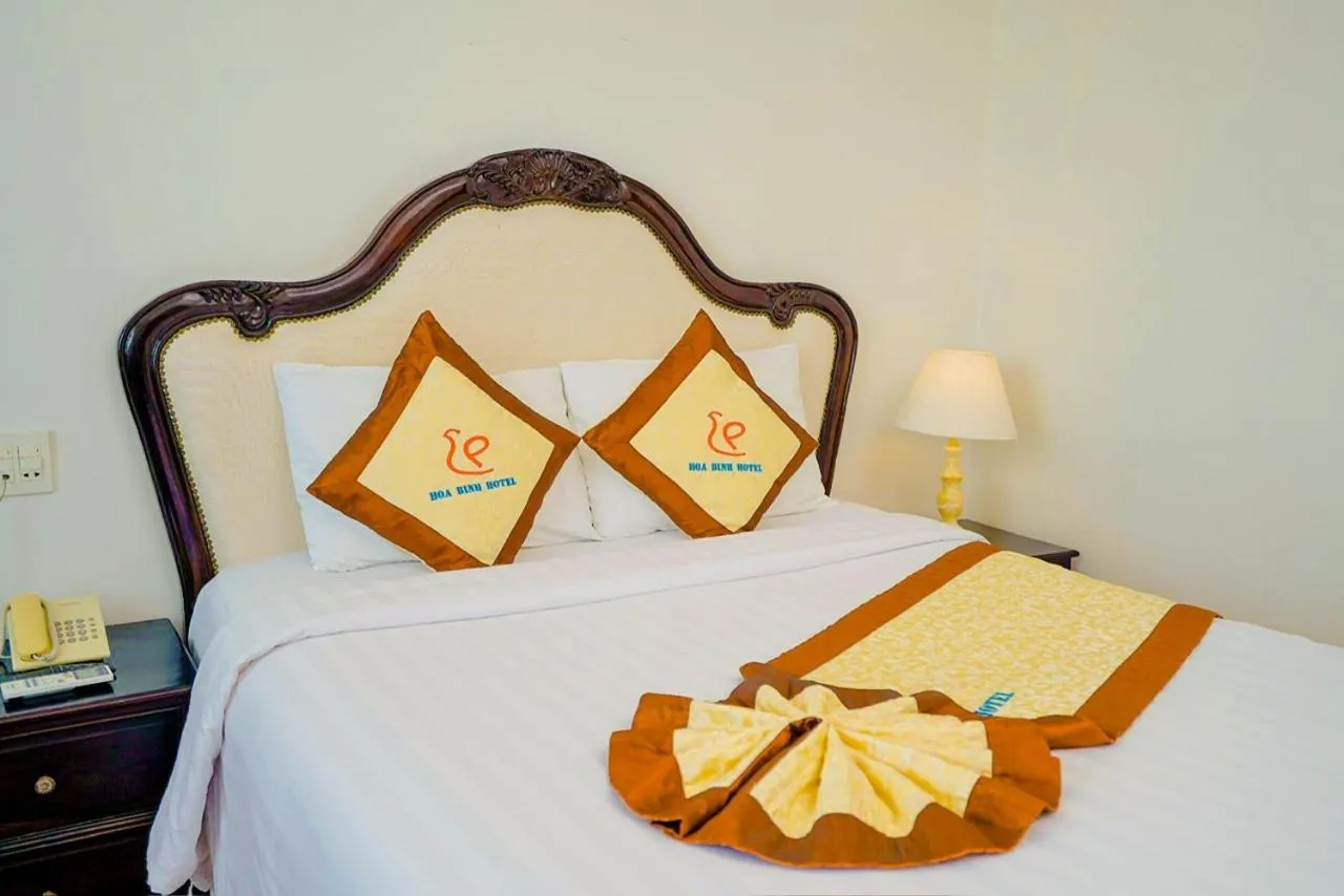 Bed in Hoa Binh 1 Hotel