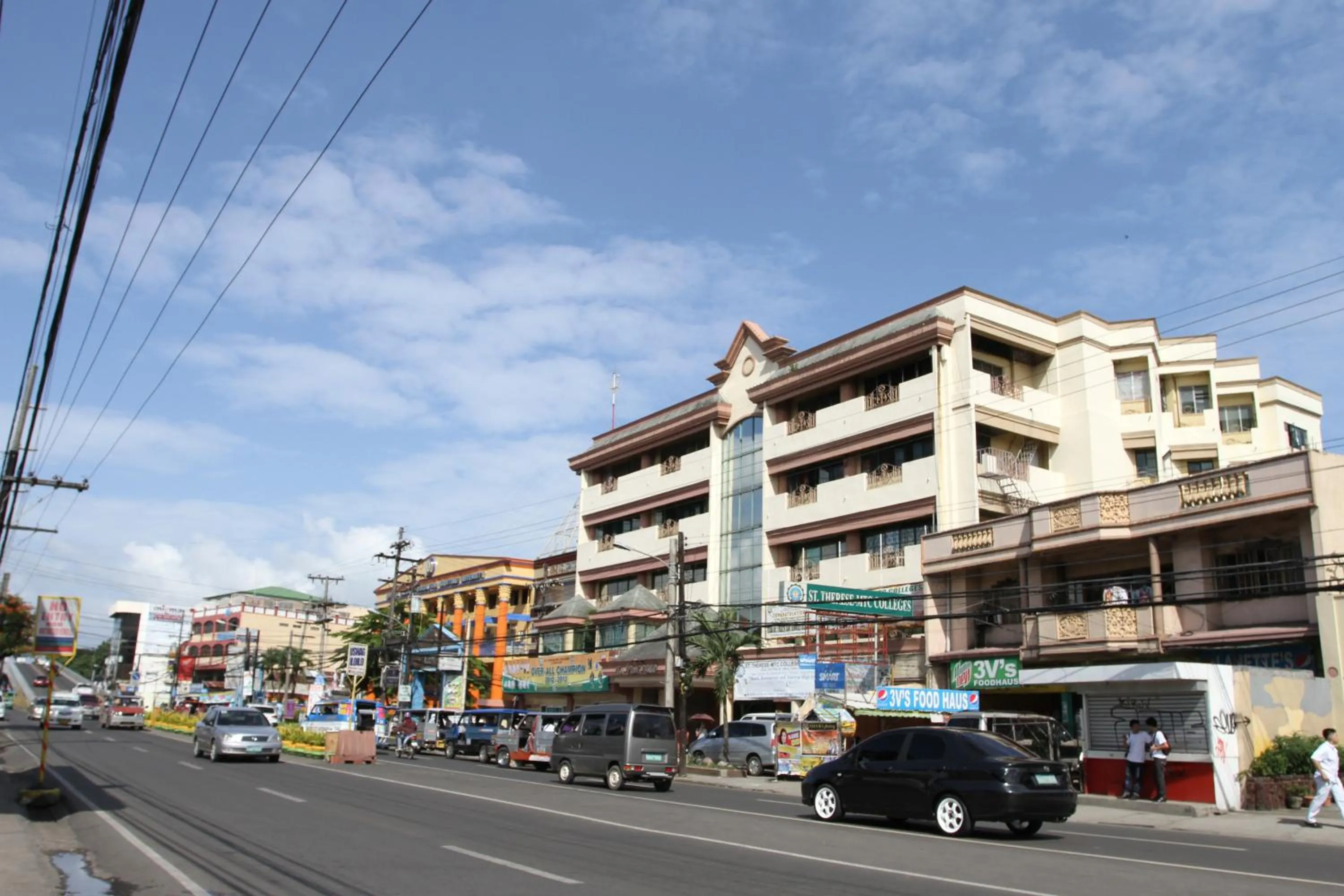 Facade/entrance in La Fiesta Hotel