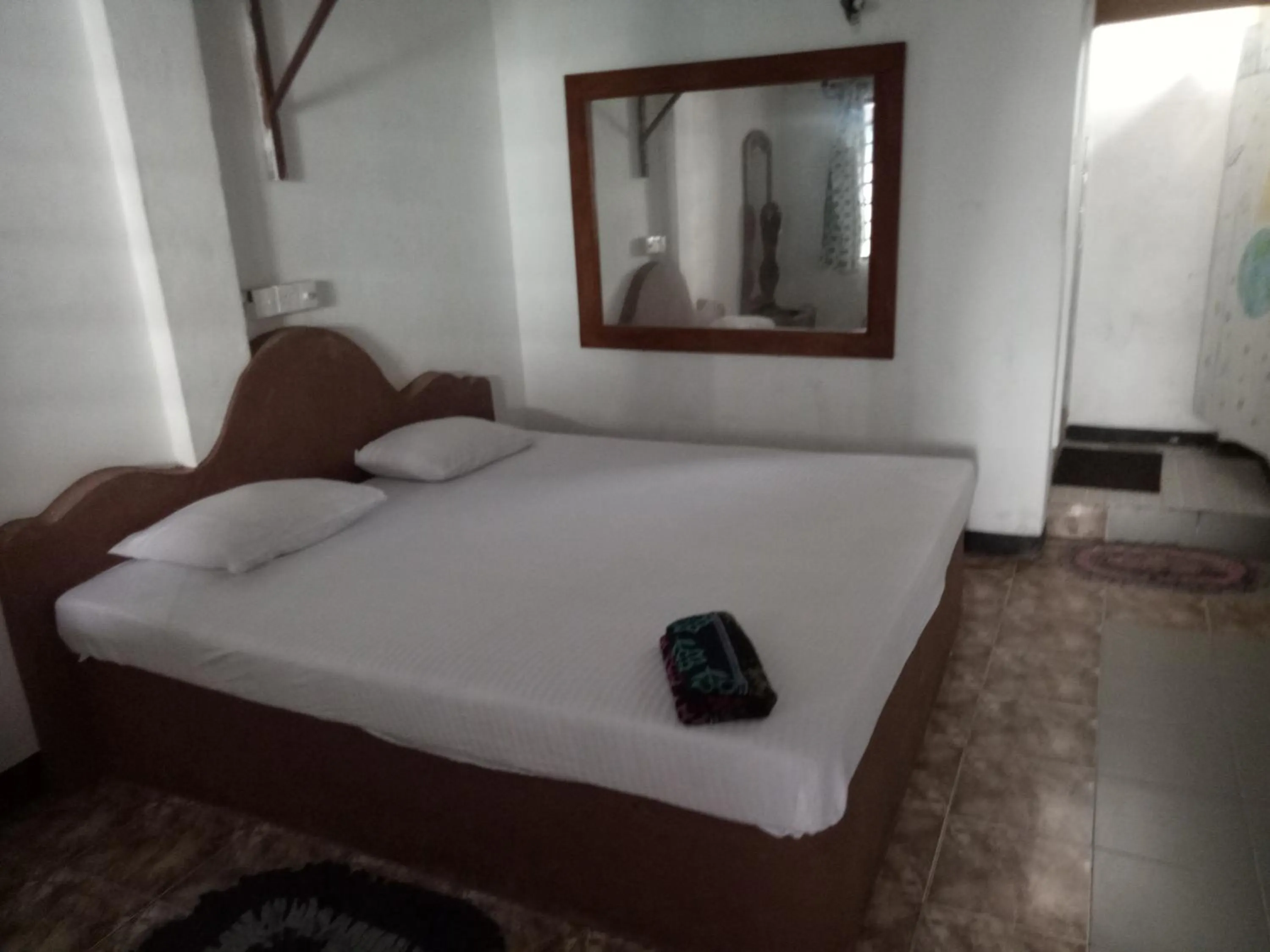 Bed in Hansa Surf Hotel