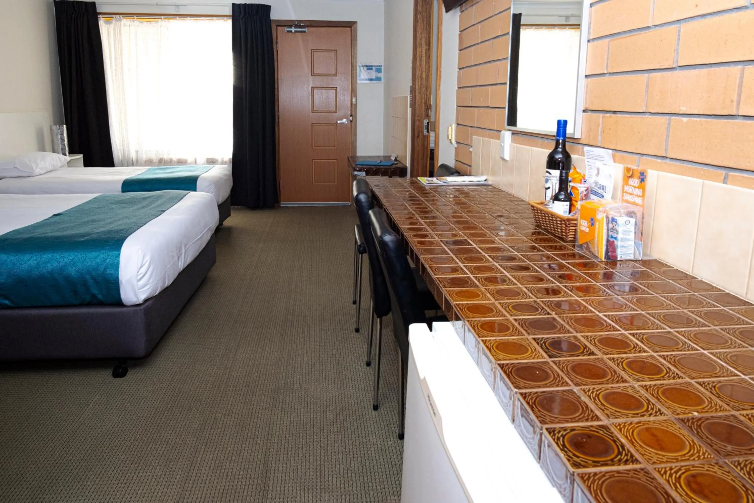 Bedroom, Bed in Keith Motor Inn