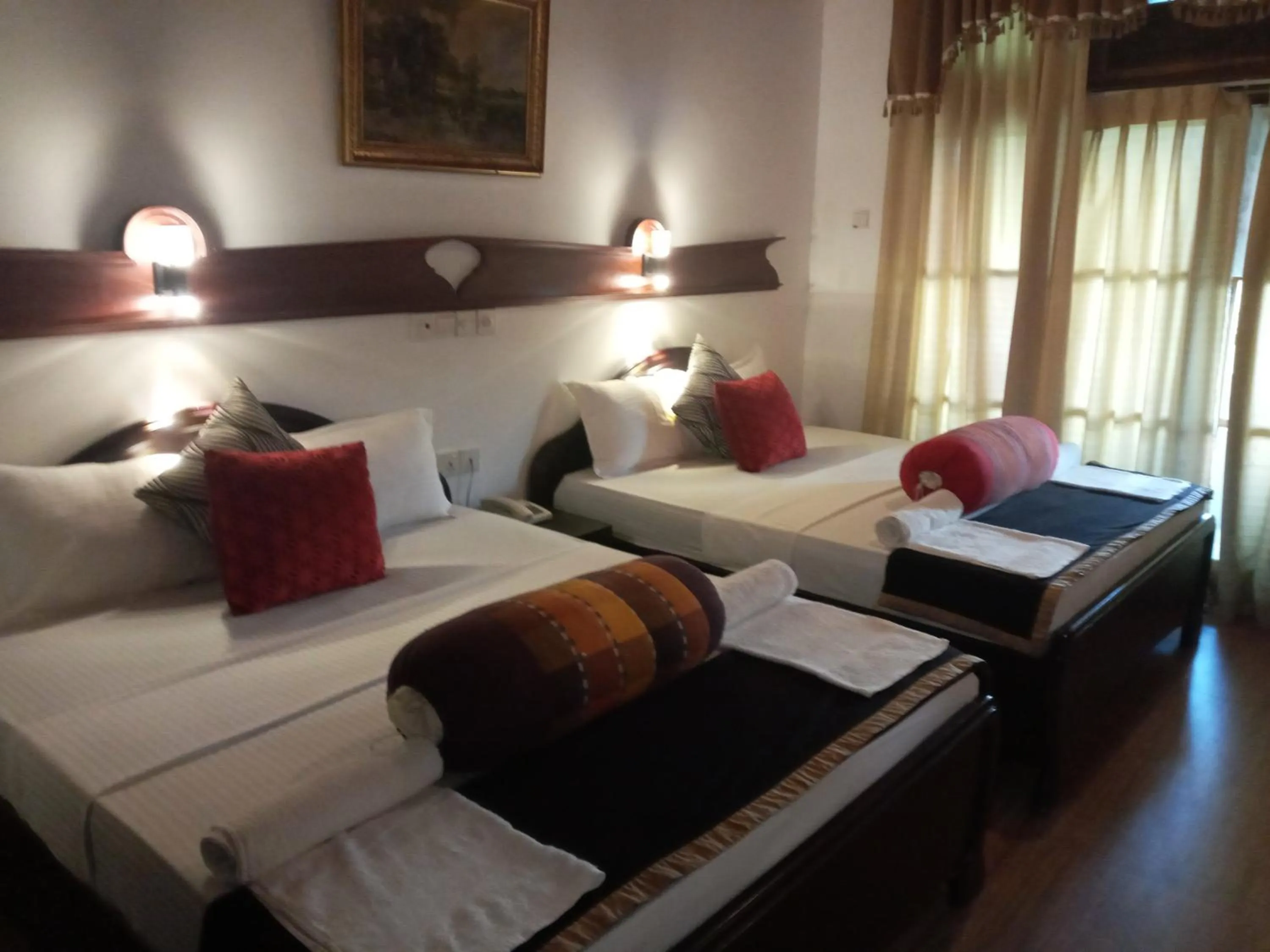 Bed in Hotel Spring View