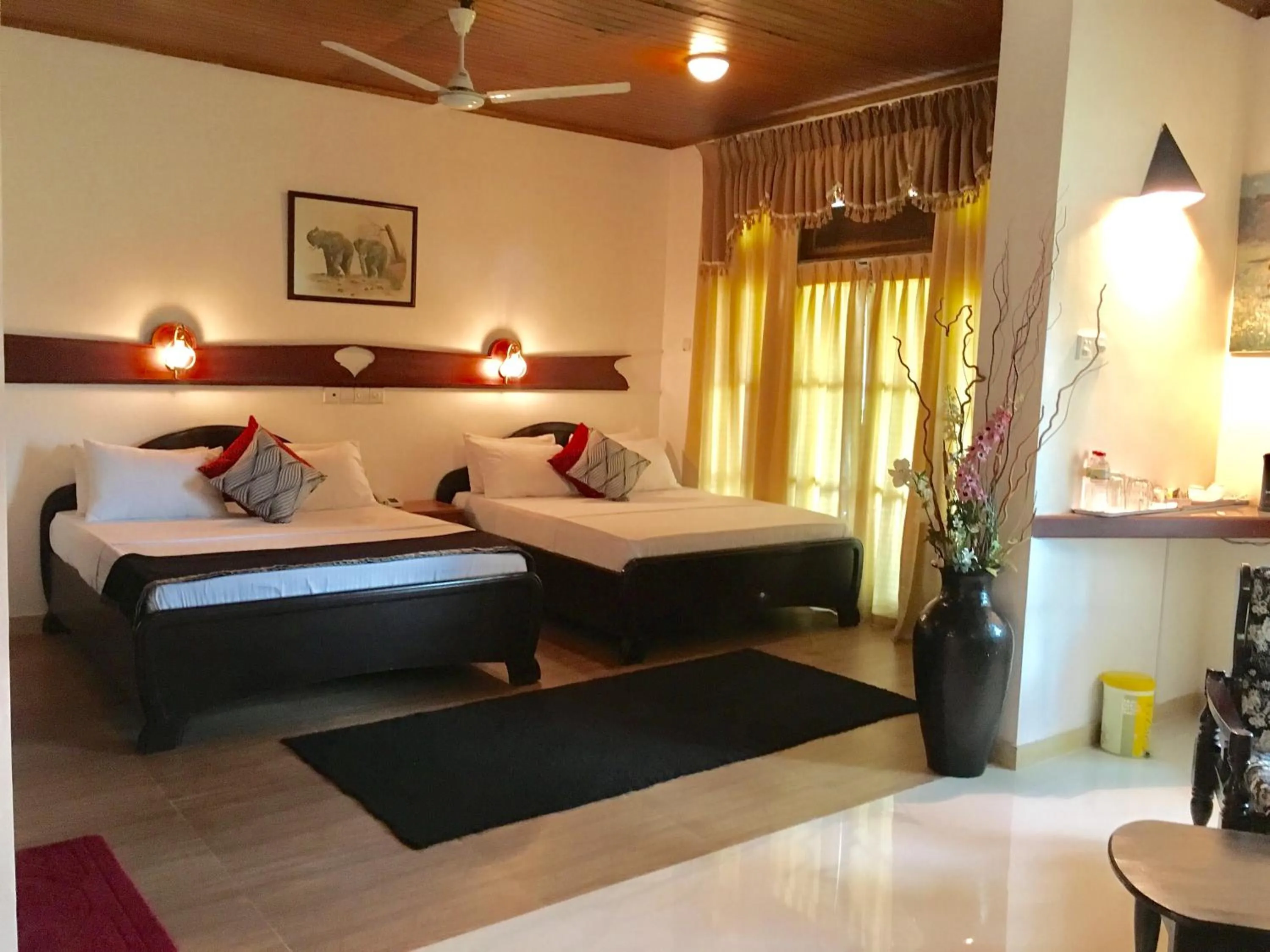 Bed in Hotel Spring View