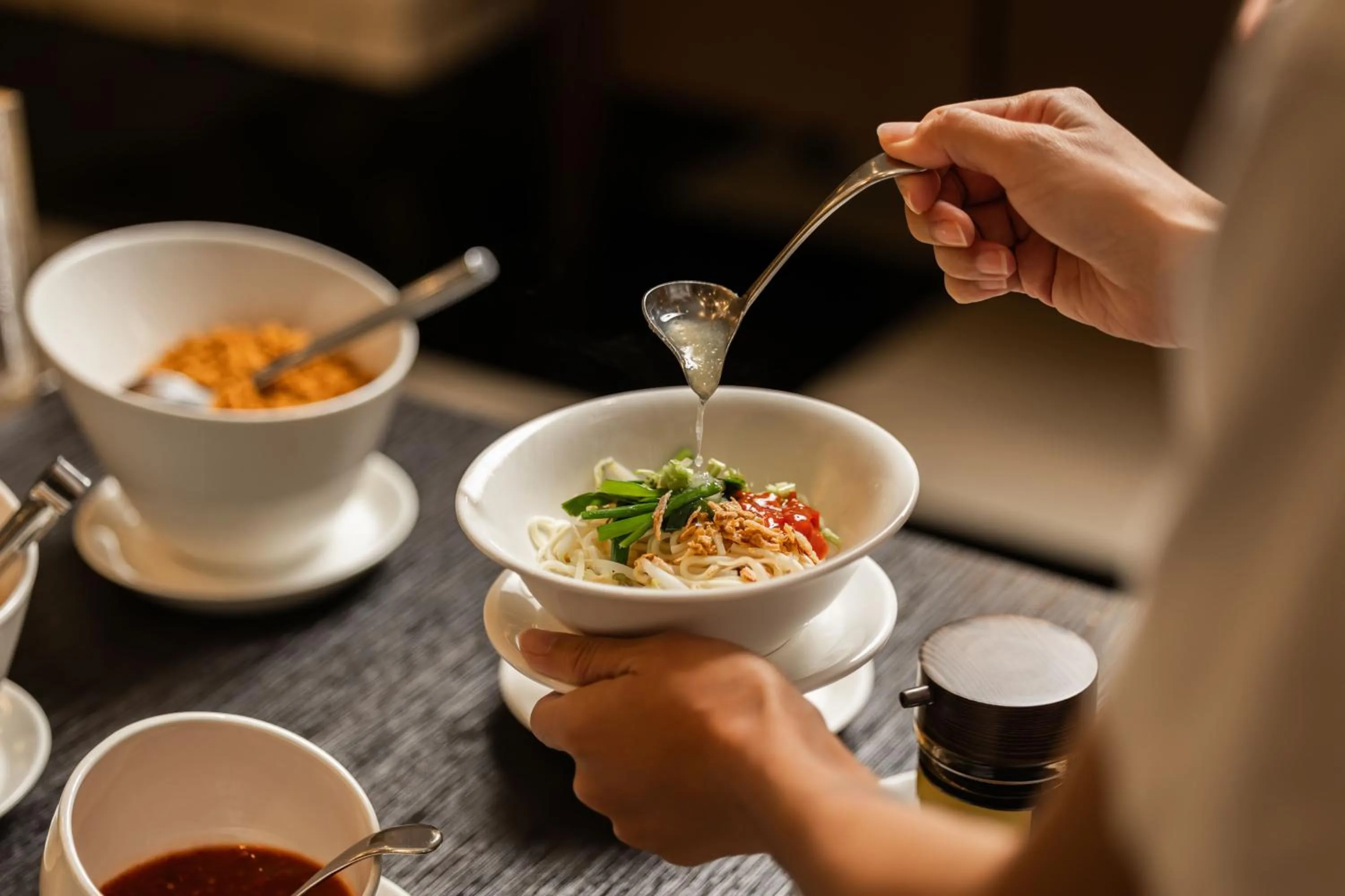 Food and drinks in Kindness Hotel - Jue Ming