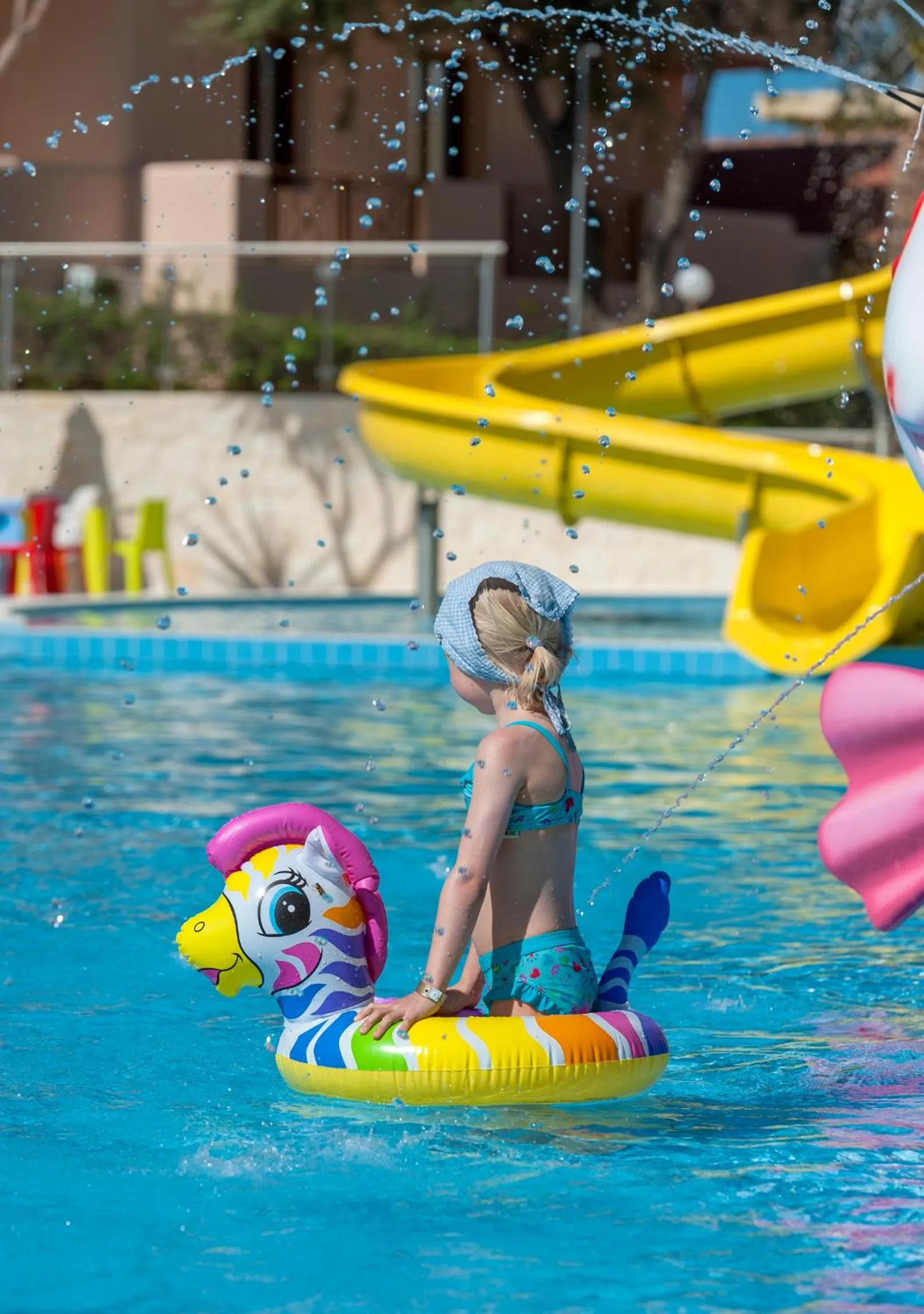 Aqua park in Sirios Village Hotel & Bungalows - All Inclusive