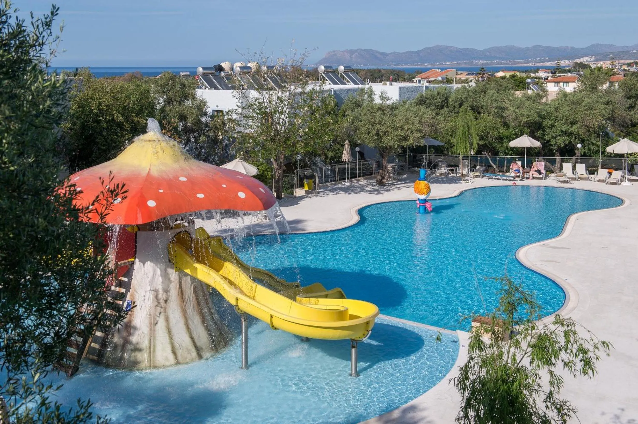 Aqua park in Sirios Village Hotel & Bungalows - All Inclusive