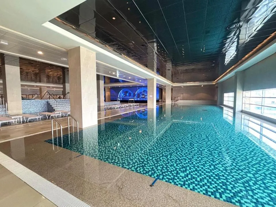 Pool view in Grand Plaza Cheongju Hotel