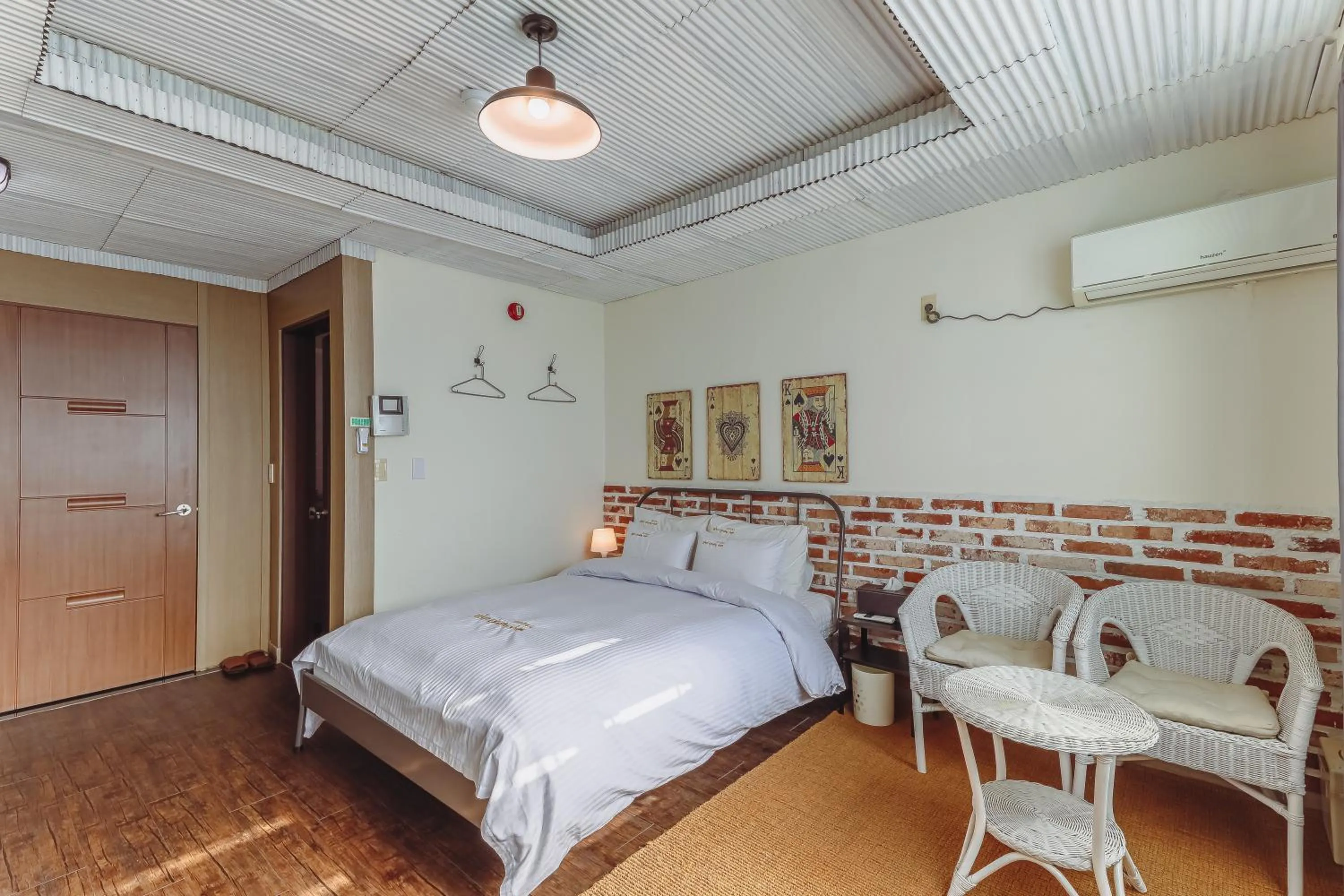 Bed in Residence Hotel Blue Ocean View