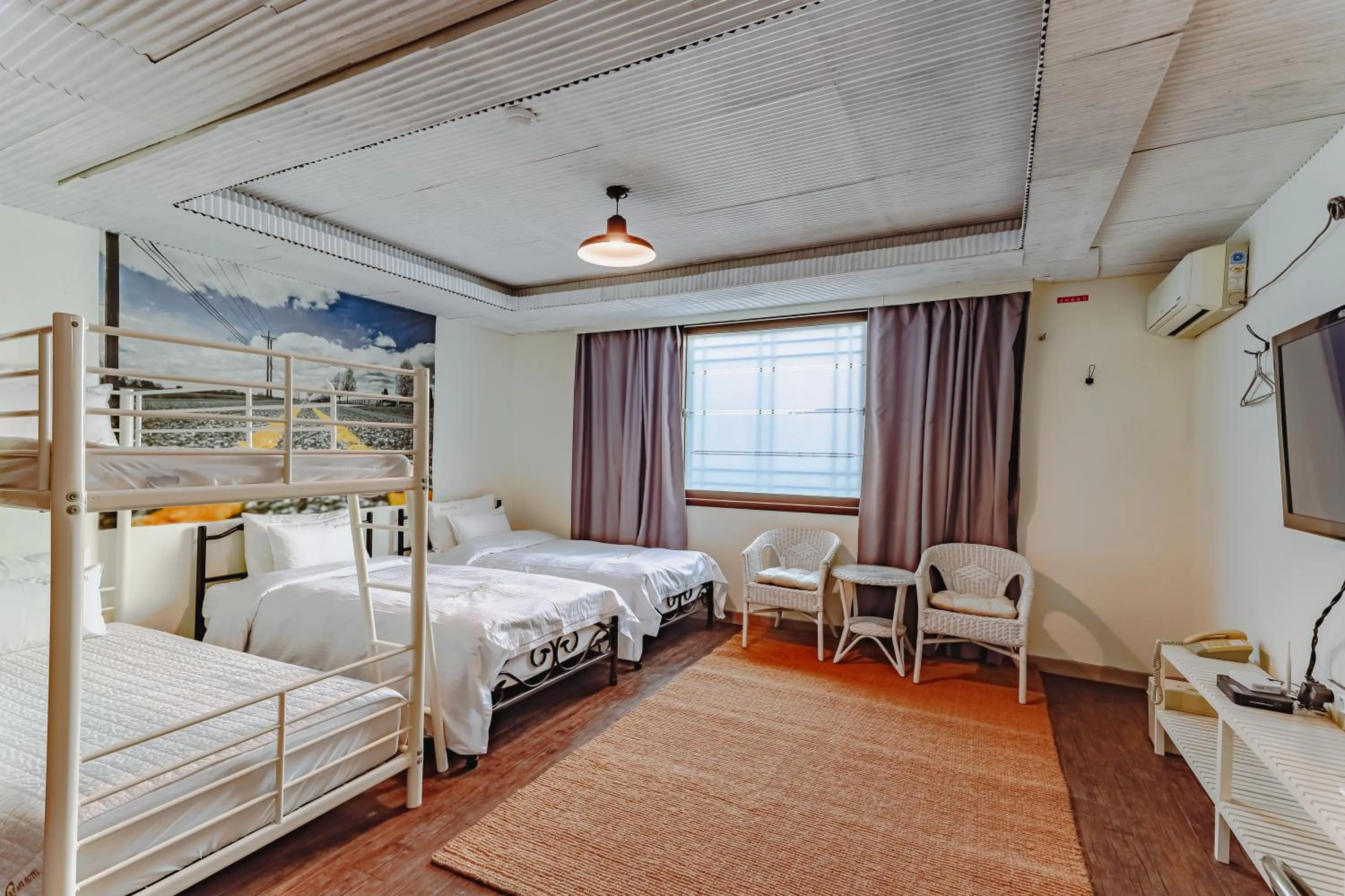 Bed in Residence Hotel Blue Ocean View