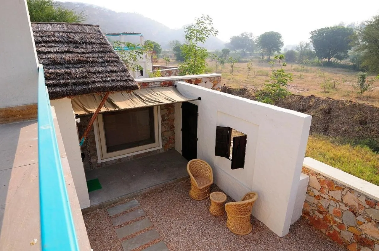 Shower in Trees N Tigers Luxury Wildlife Lodge