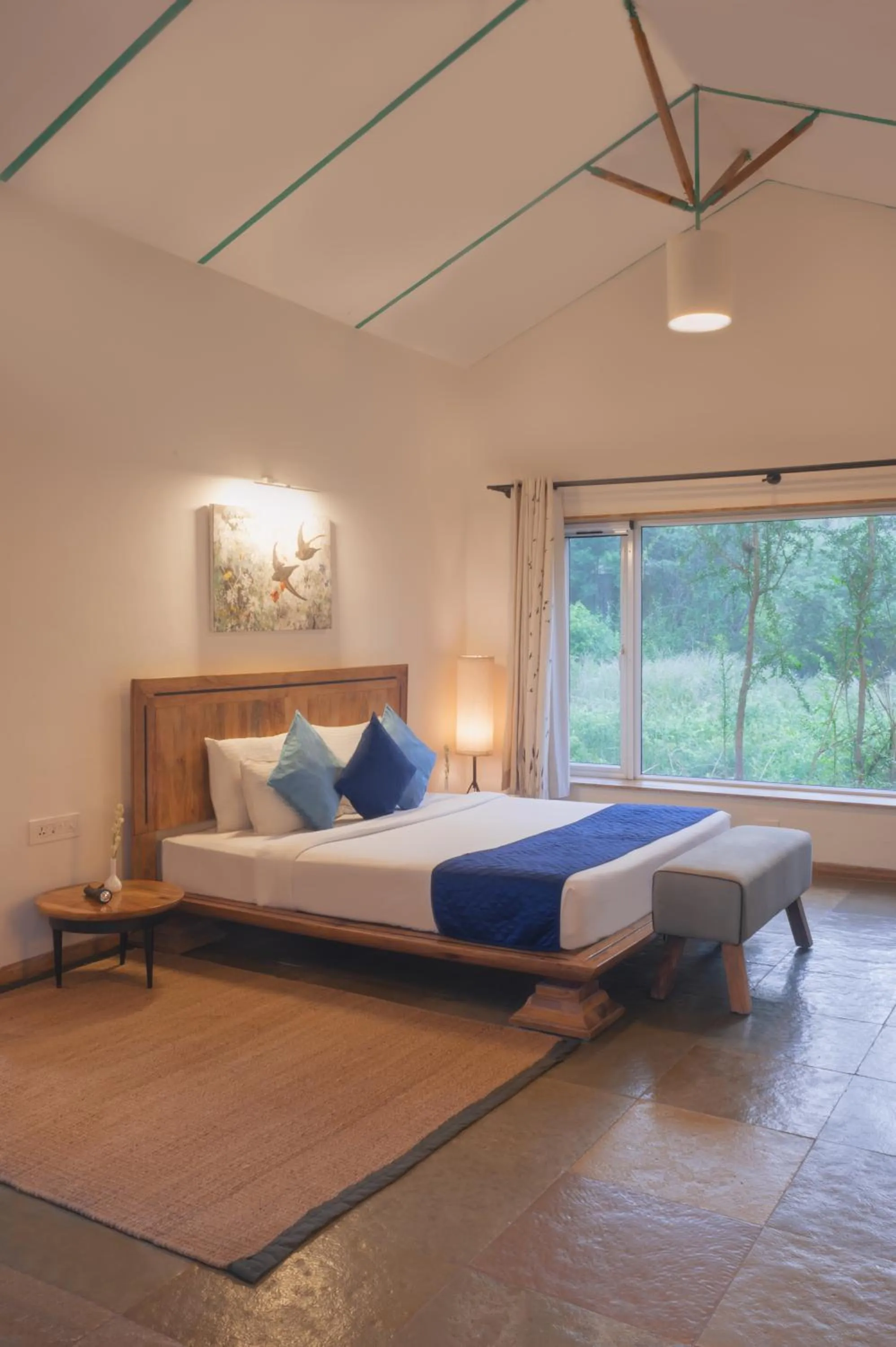 Bed in Trees N Tigers Luxury Wildlife Lodge