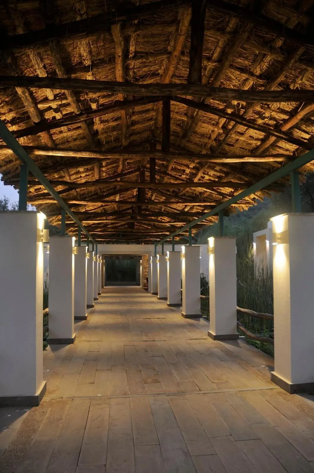 Facade/entrance in Trees N Tigers Luxury Wildlife Lodge