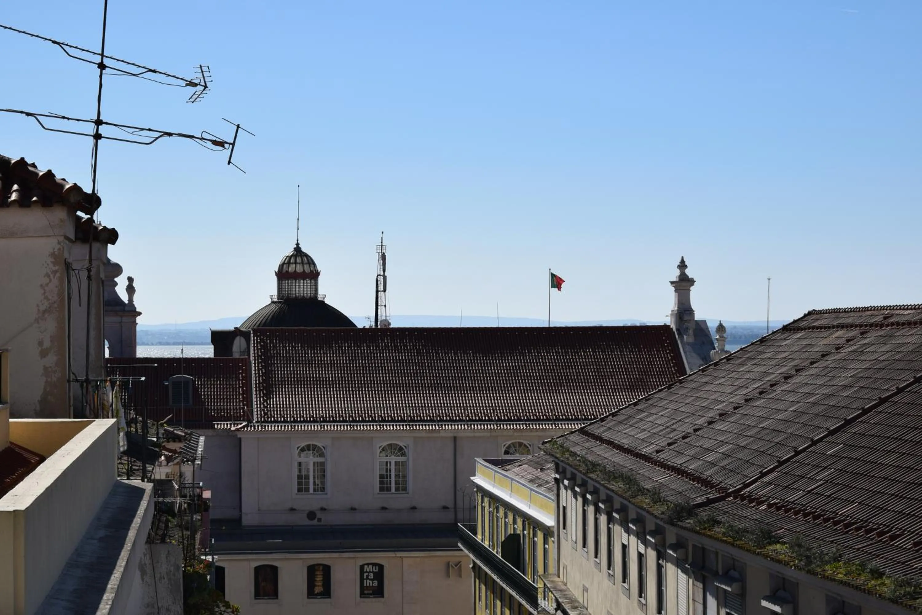 City view in Dream Chiado Apartments