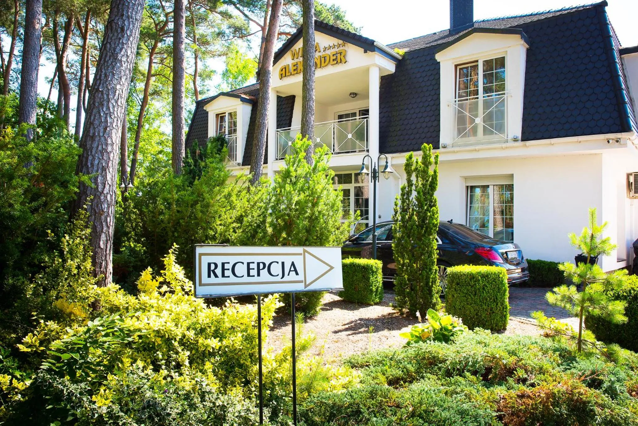 Property building in Willa Alexander Resort & SPA - caloroczny kryty BASEN