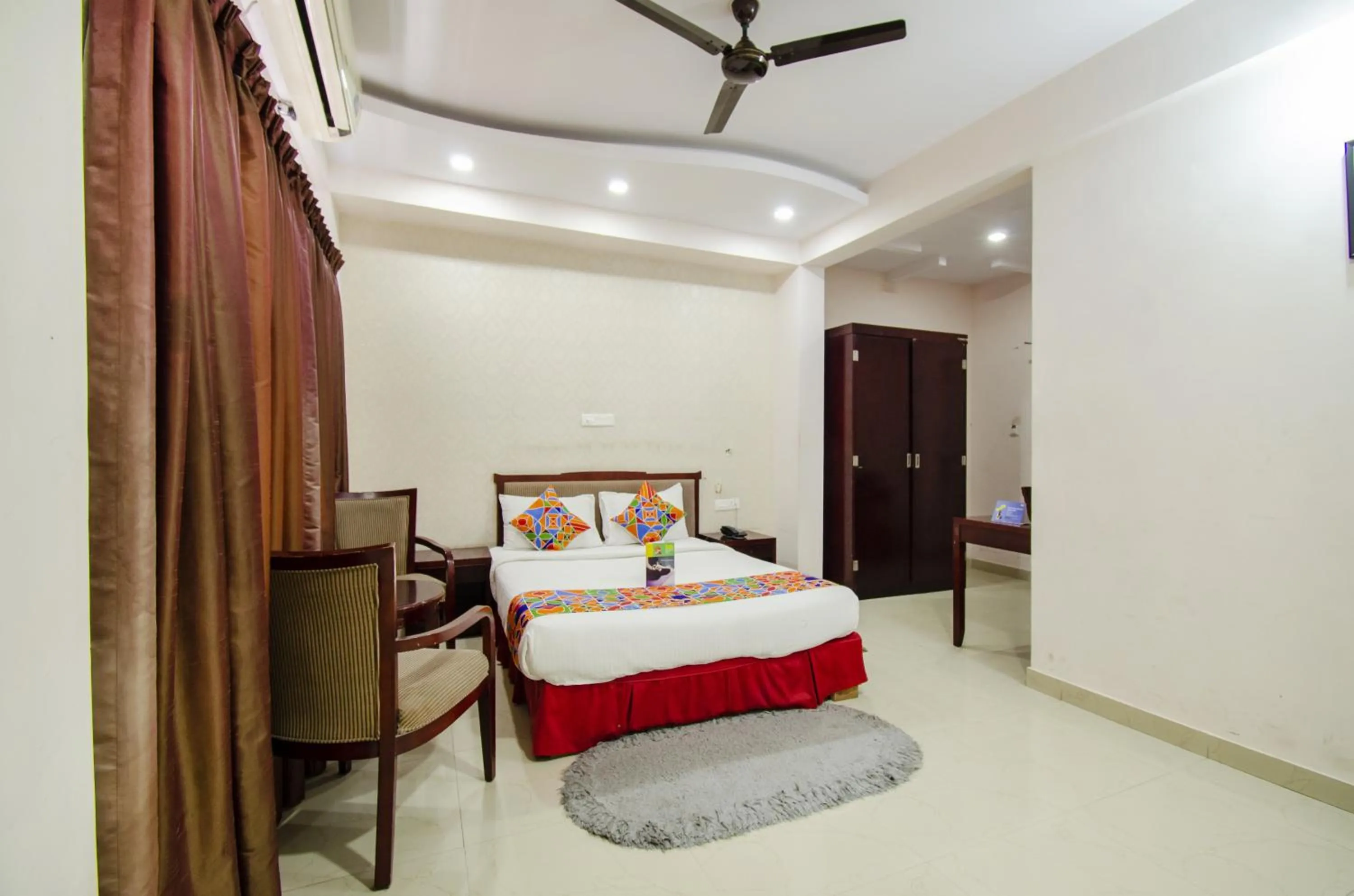 Bedroom, Bed in FabExpress Oriental Suites III - BTM Mico Layout