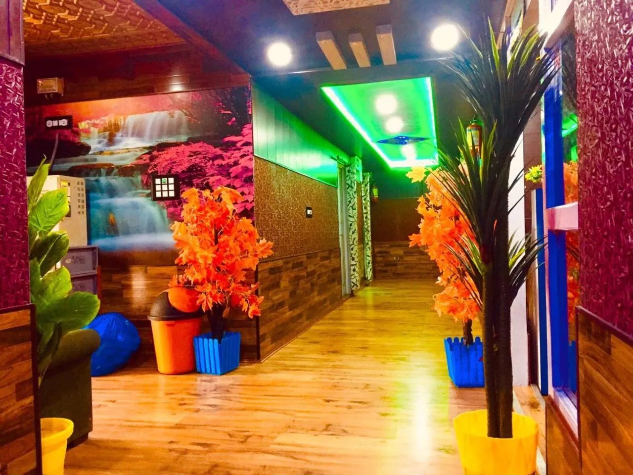 Evening entertainment in Pine View Resort