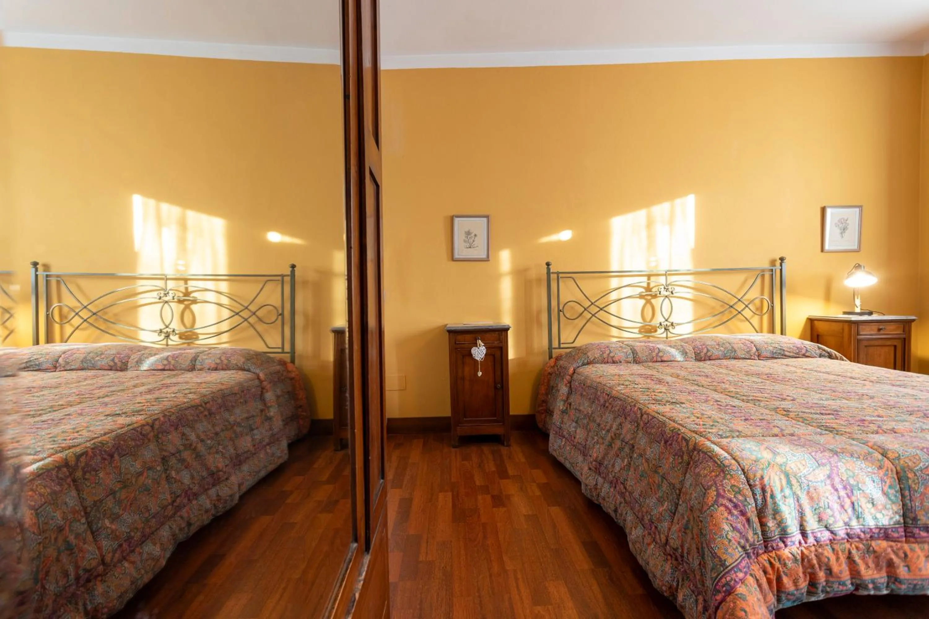 Bed in B&B Cascina Baraggione