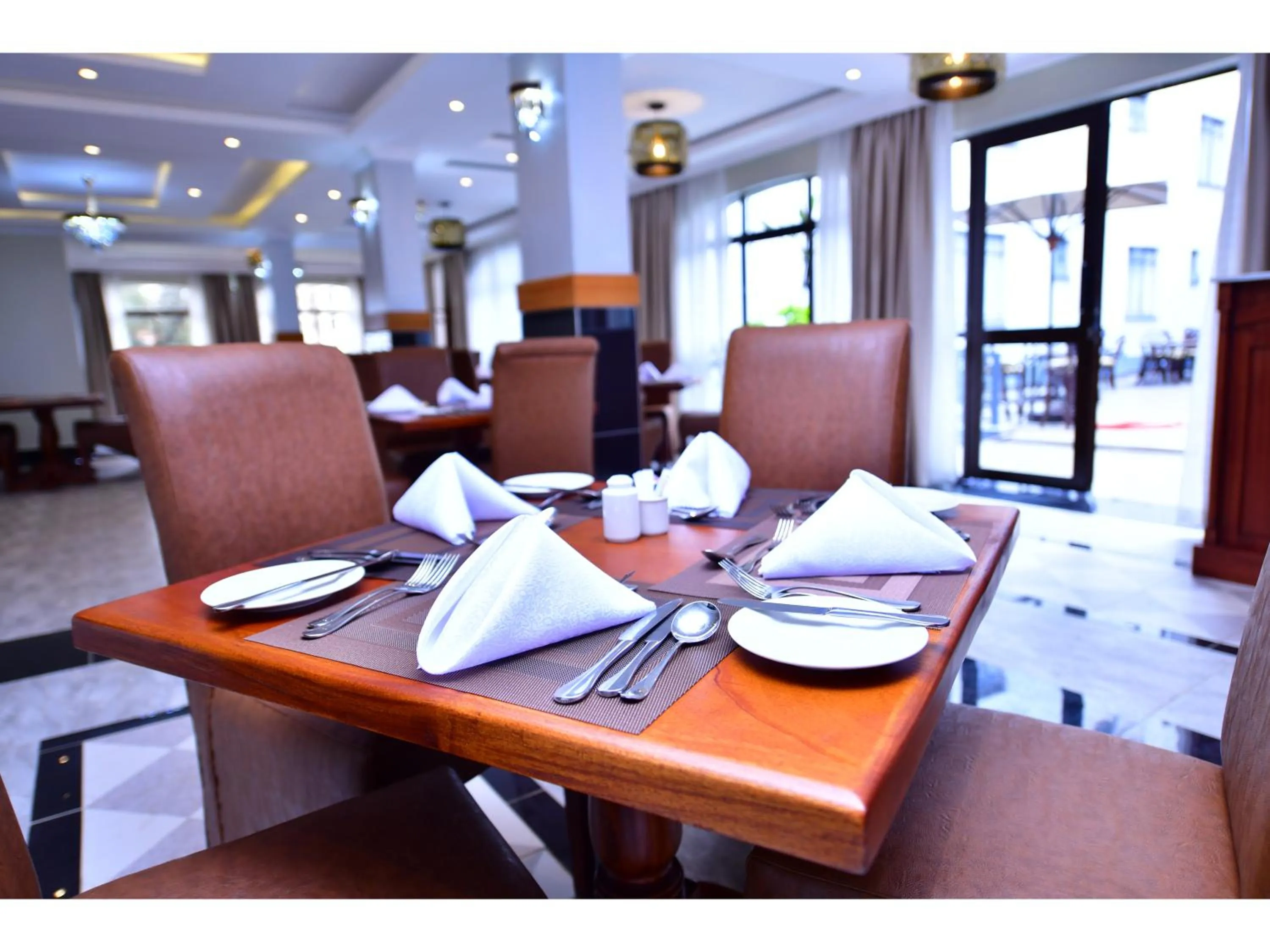 Restaurant/places to eat in Olive Gardens Hotel Nairobi