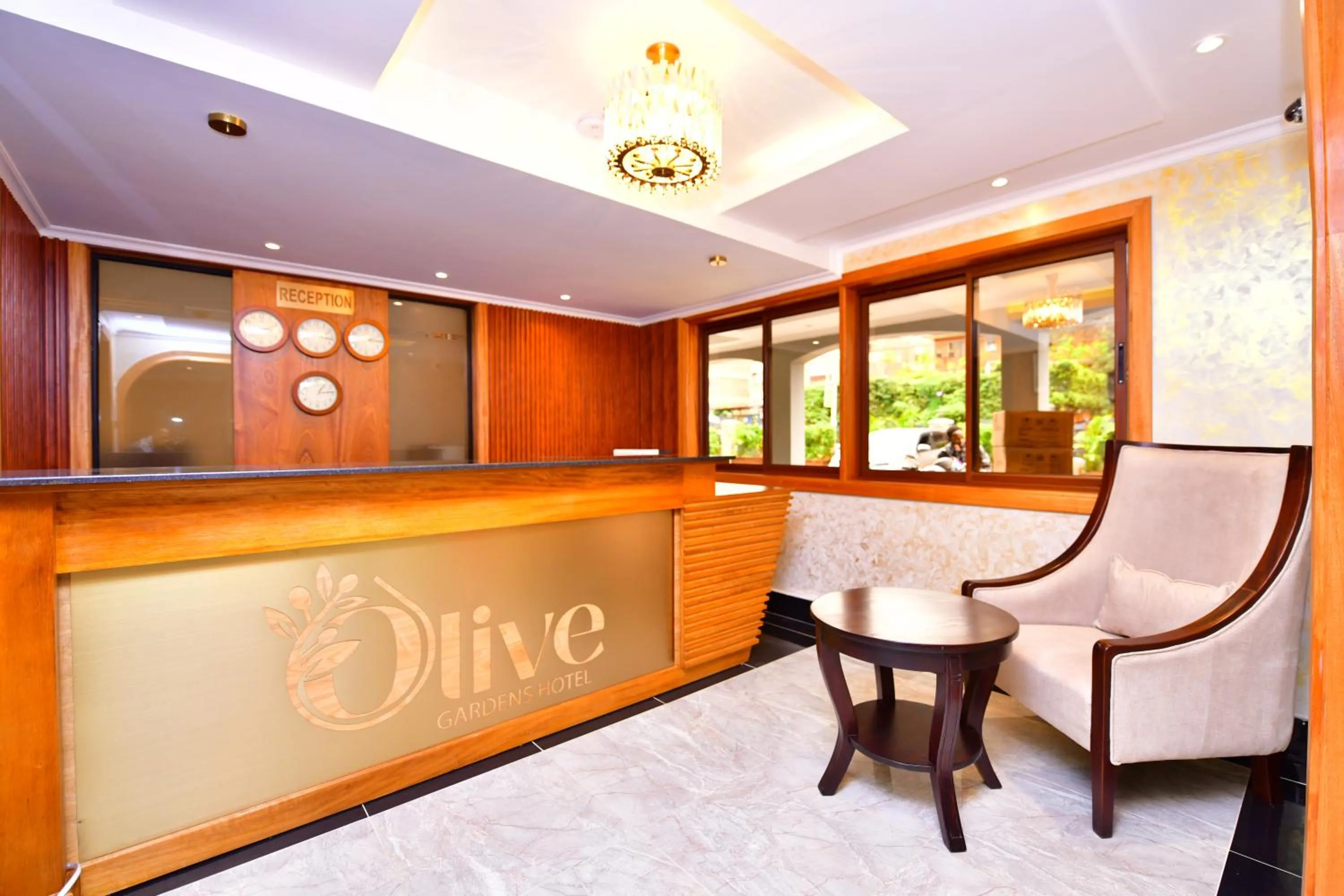 Lobby or reception in Olive Gardens Hotel Nairobi