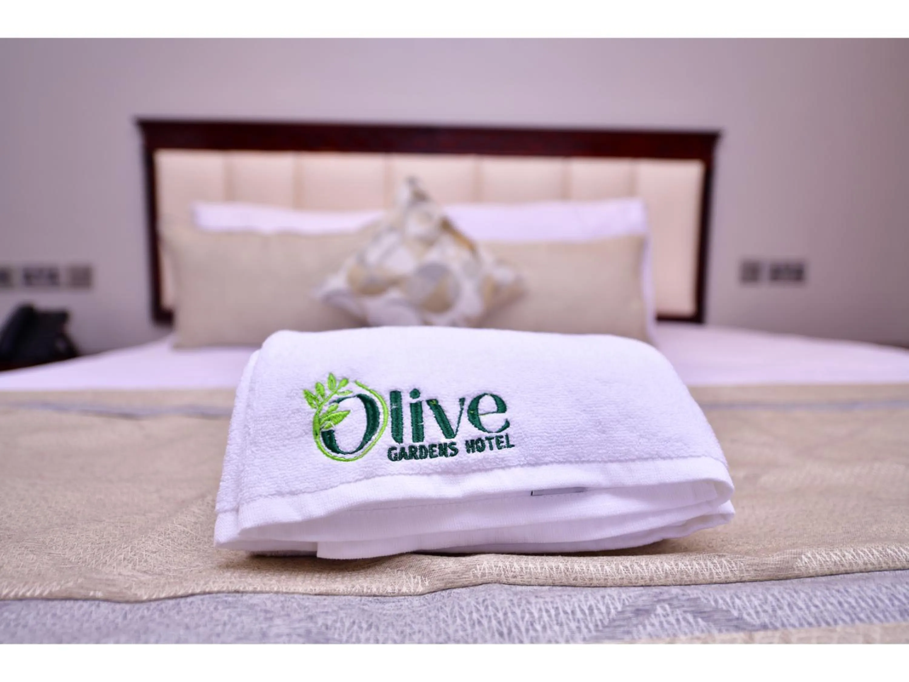 towels, Bed in Olive Gardens Hotel Nairobi