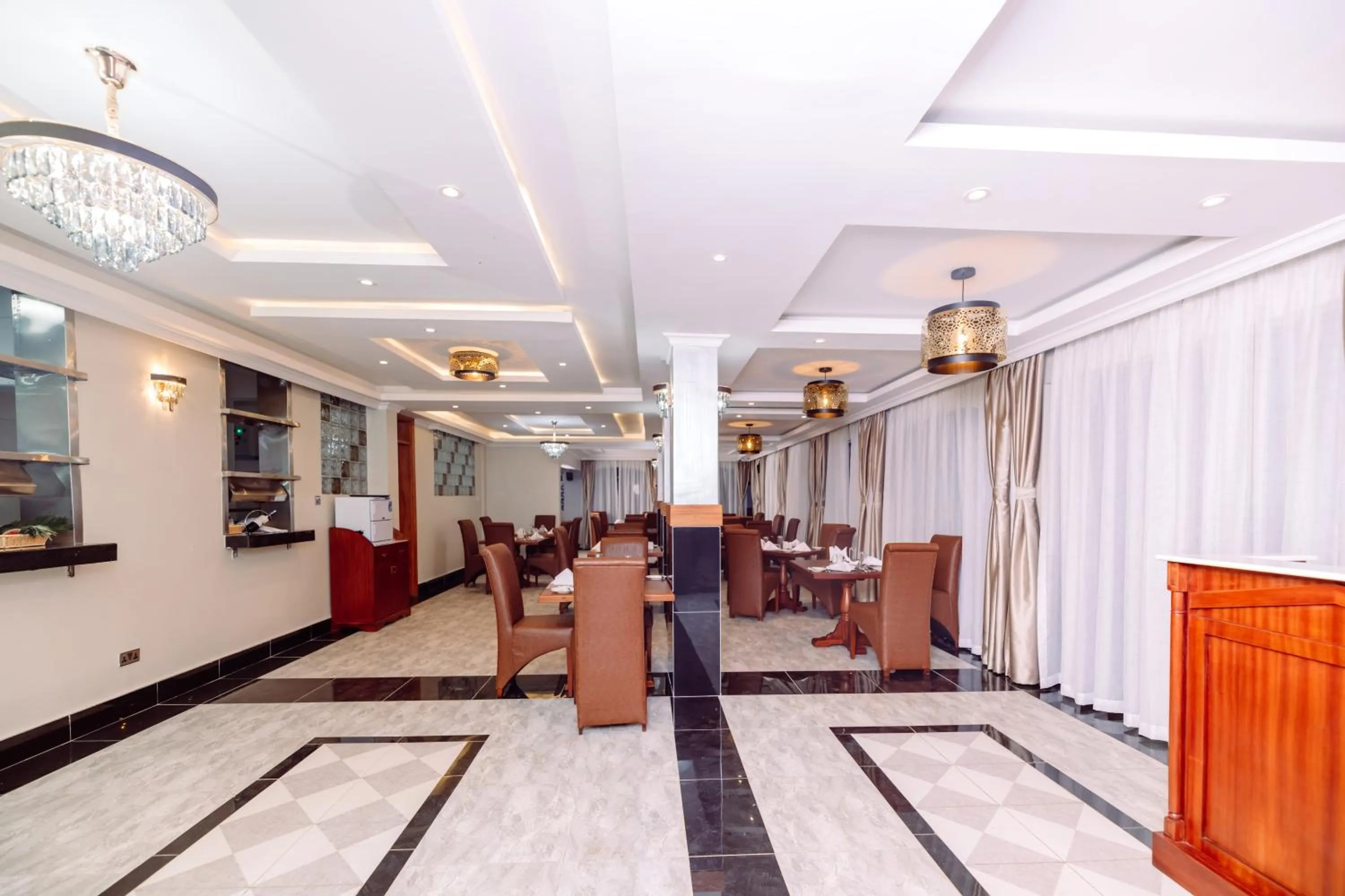 Restaurant/places to eat in Olive Gardens Hotel Nairobi