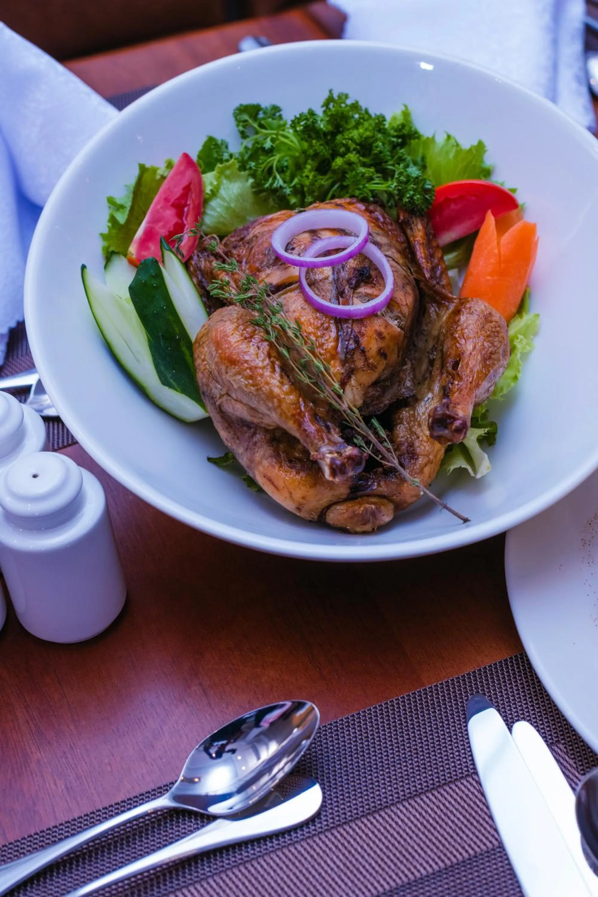 Food in Olive Gardens Hotel Nairobi