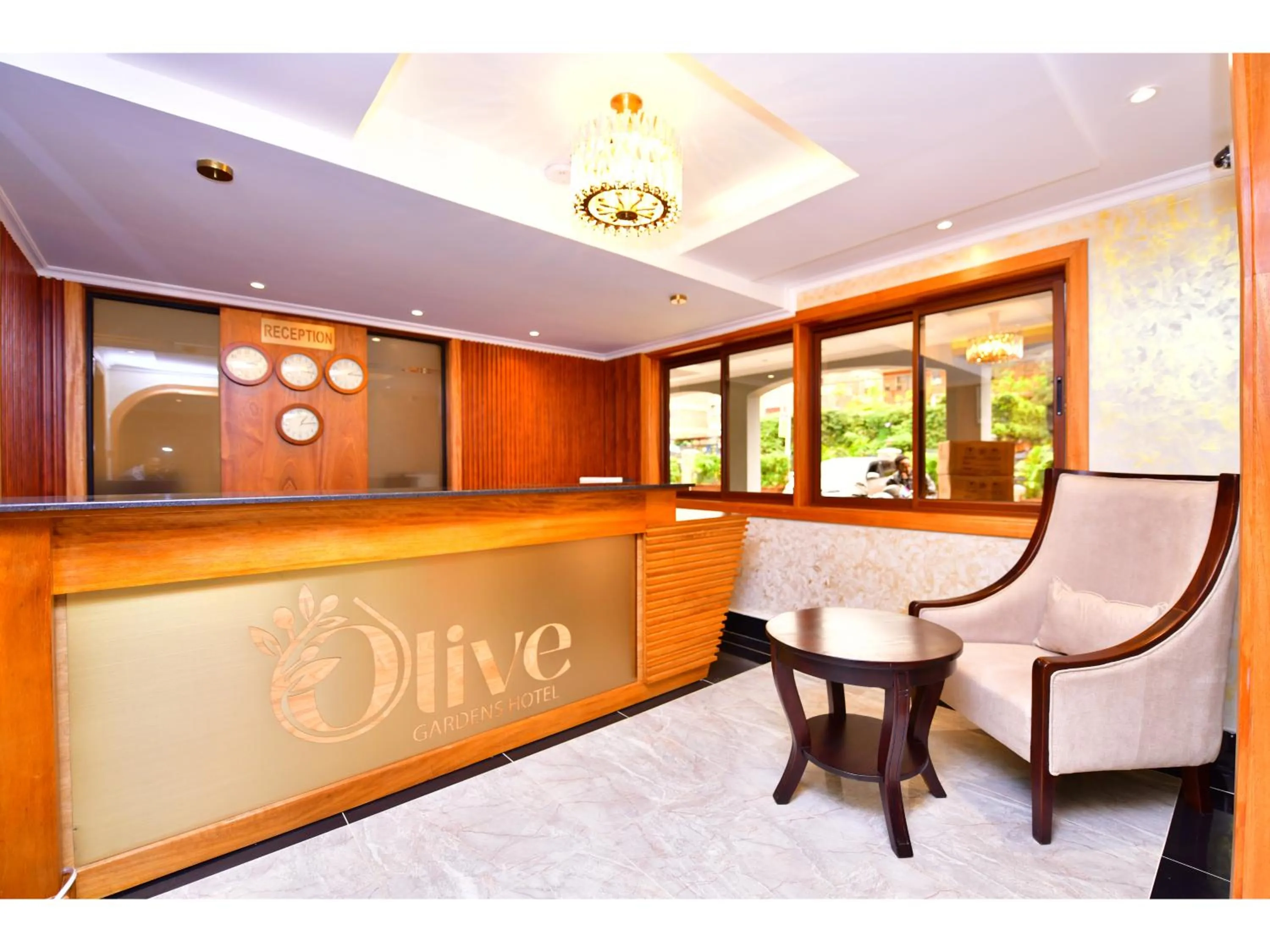 Lobby or reception in Olive Gardens Hotel Nairobi