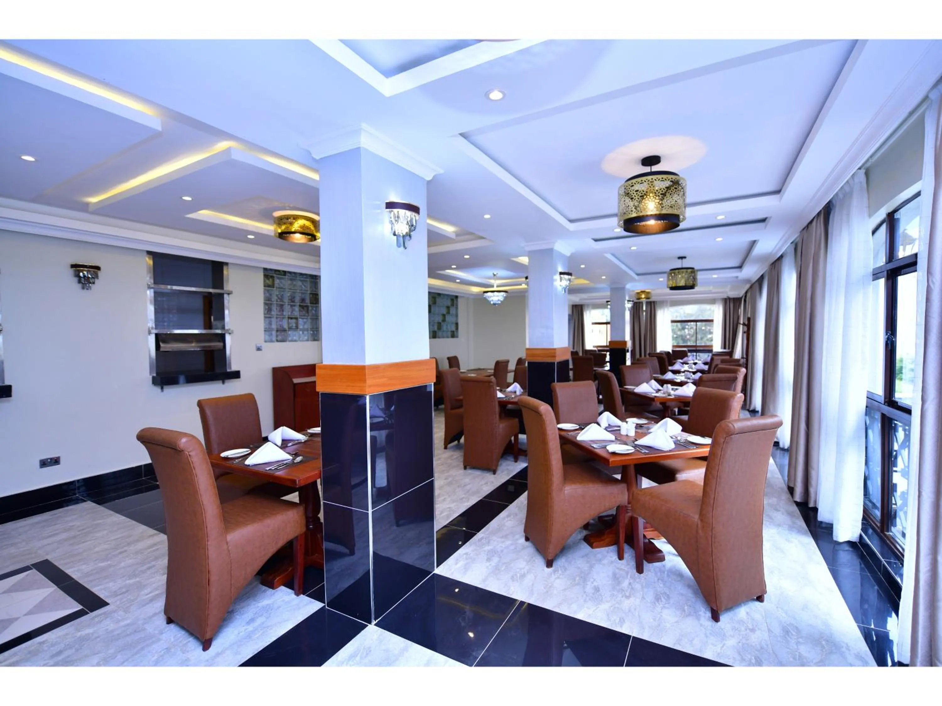 Restaurant/places to eat in Olive Gardens Hotel Nairobi