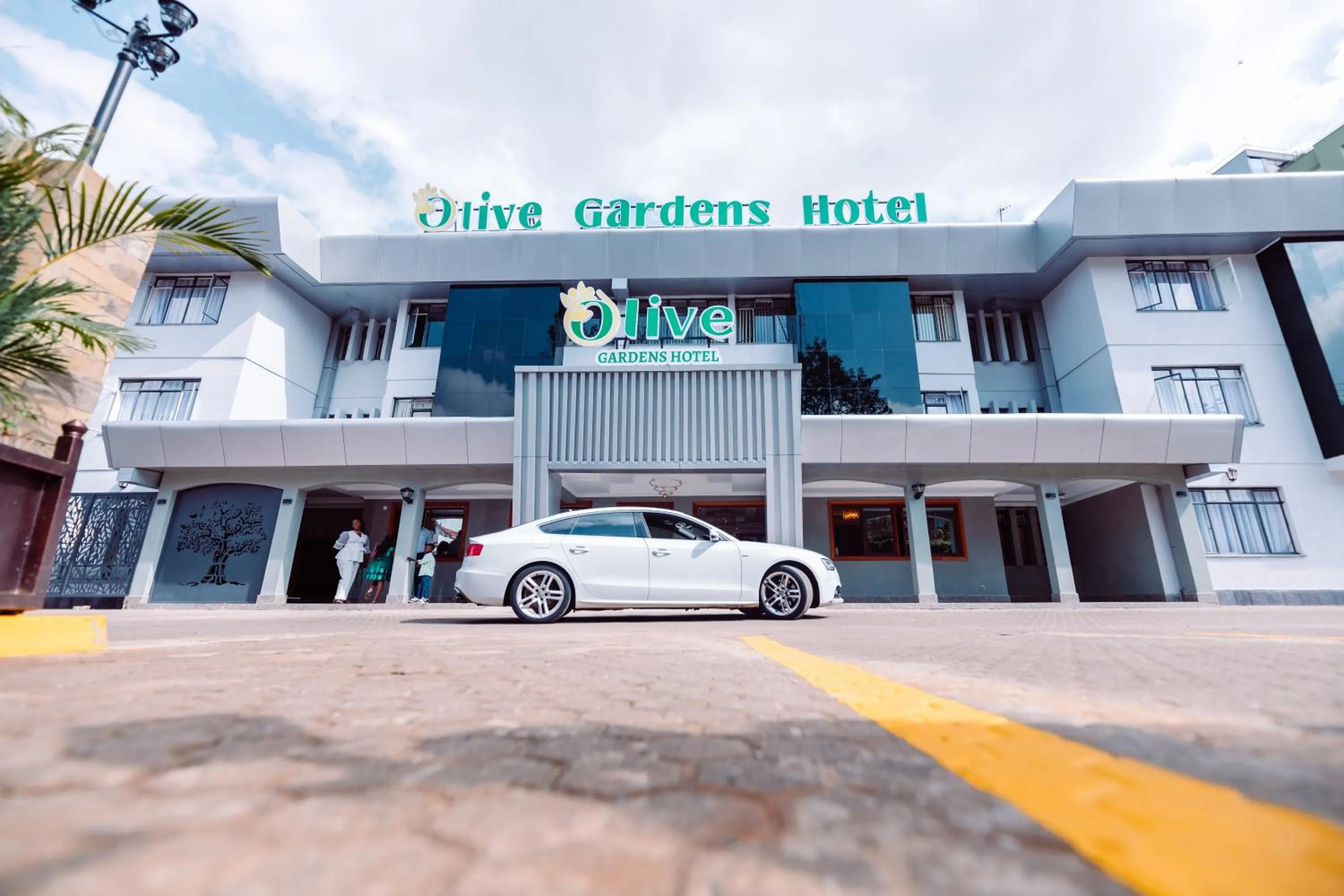 Property building in Olive Gardens Hotel Nairobi