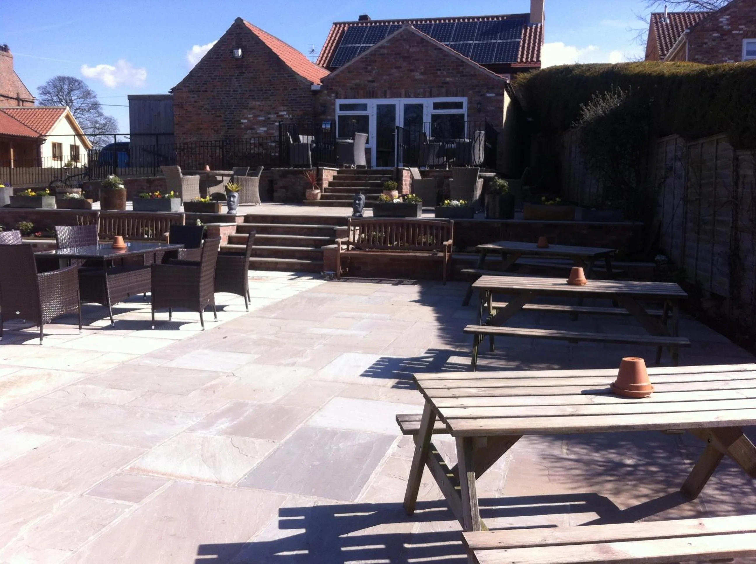Patio in Old Oak Tree