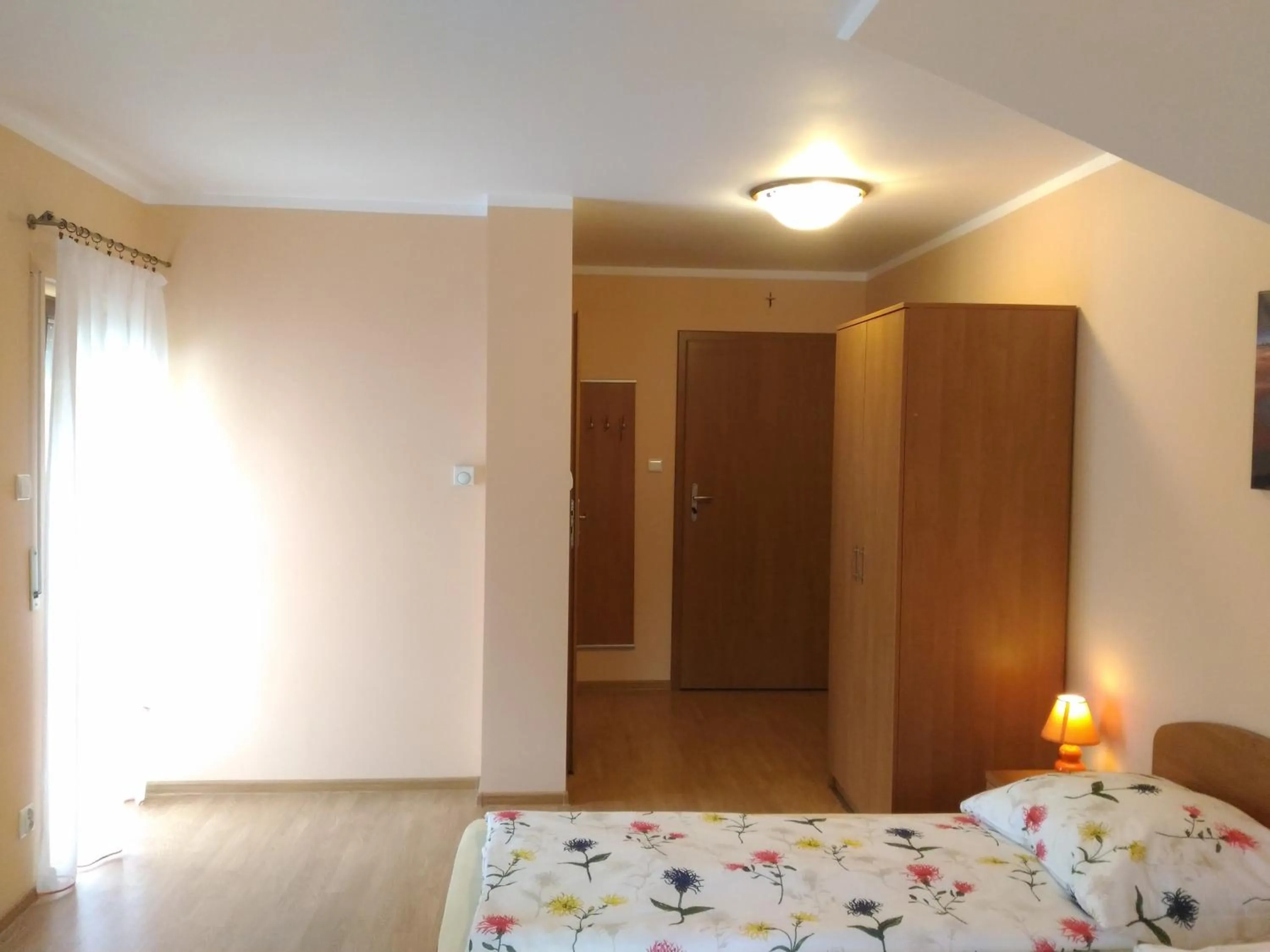 Photo of the whole room, Bed in Posejdon