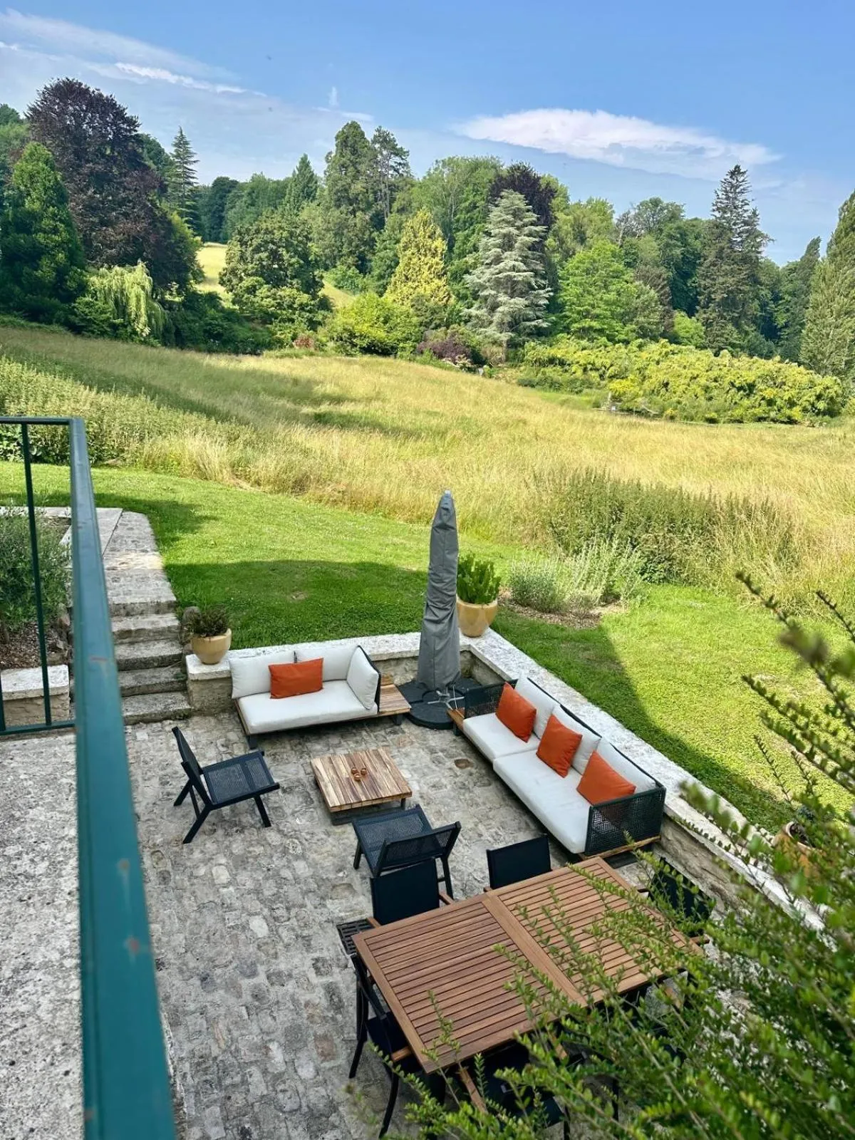 Balcony/Terrace in Château De La Bûcherie