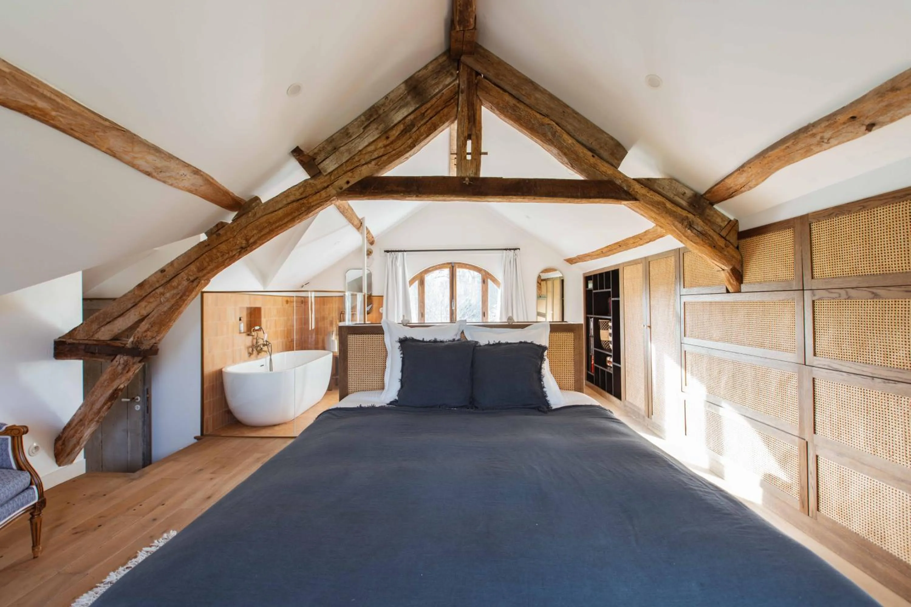 Bedroom, Bed in Château De La Bûcherie