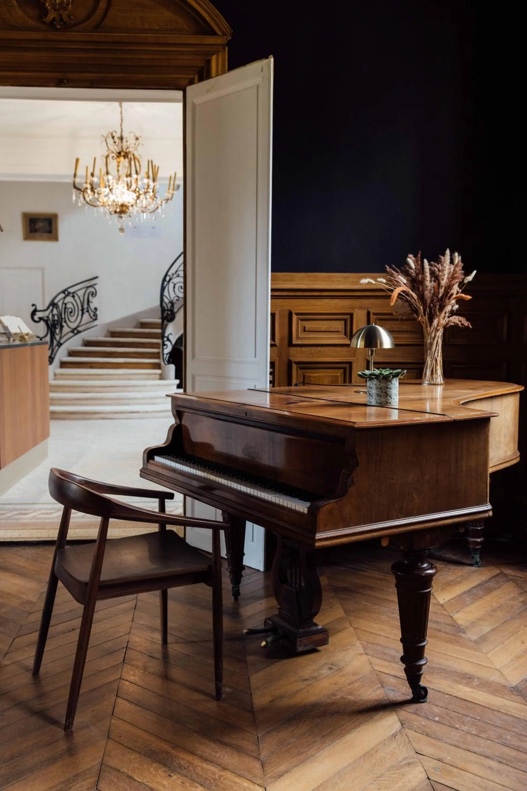 Living room in Château De La Bûcherie