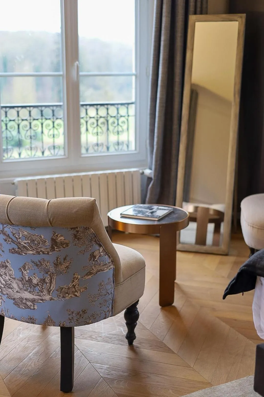 Seating area in Château De La Bûcherie