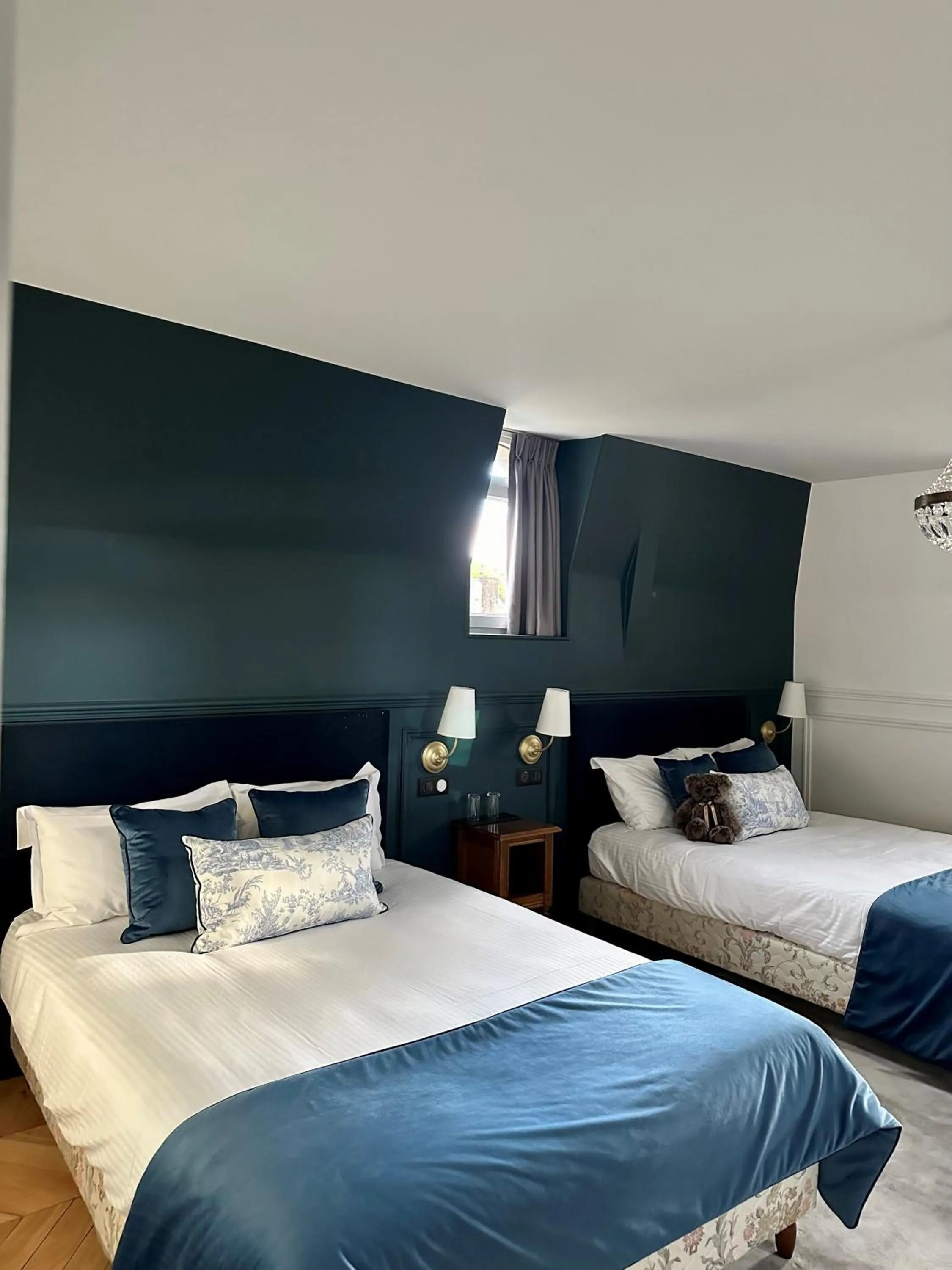 Bed in Château De La Bûcherie