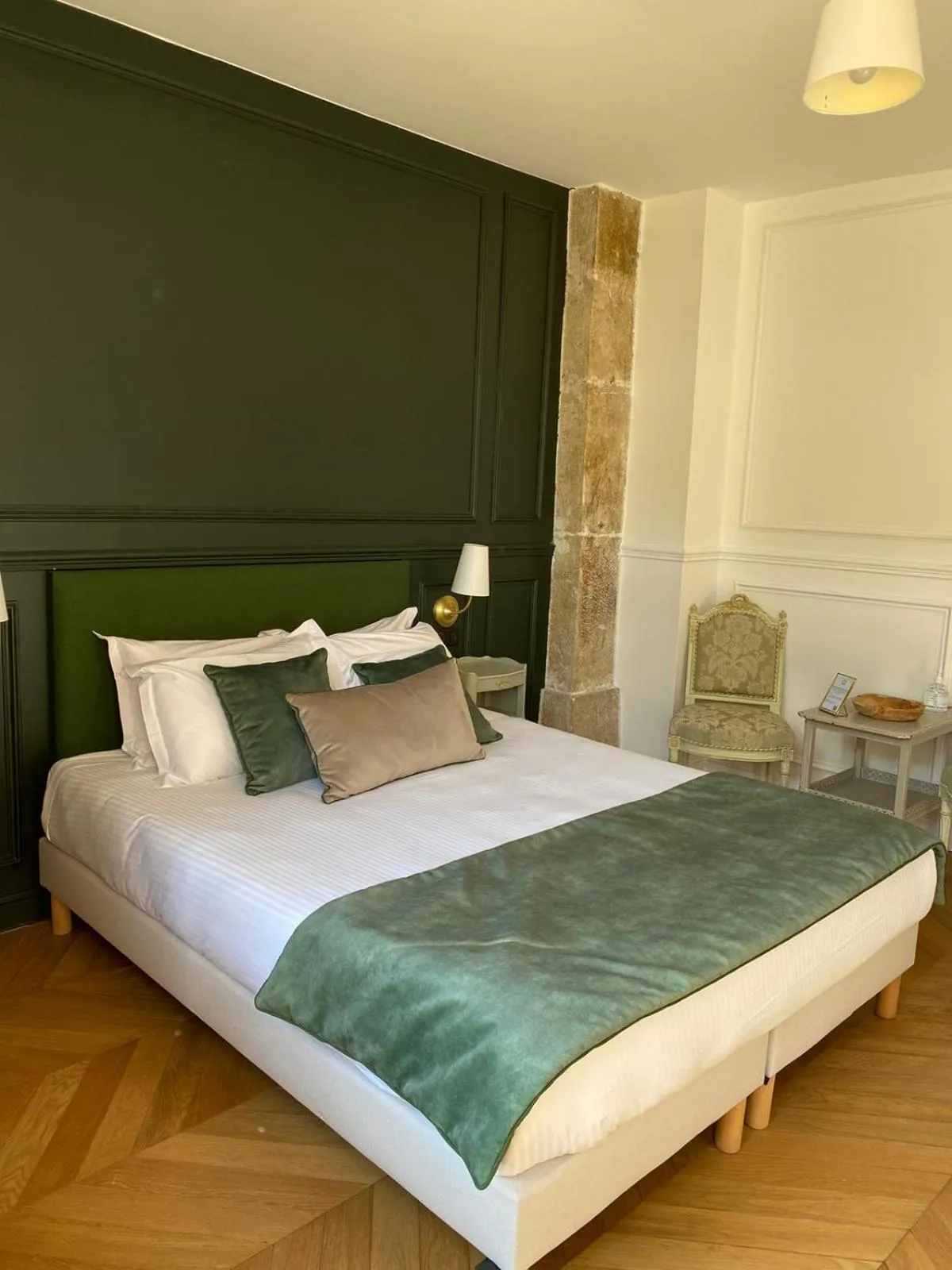 Bed in Château De La Bûcherie