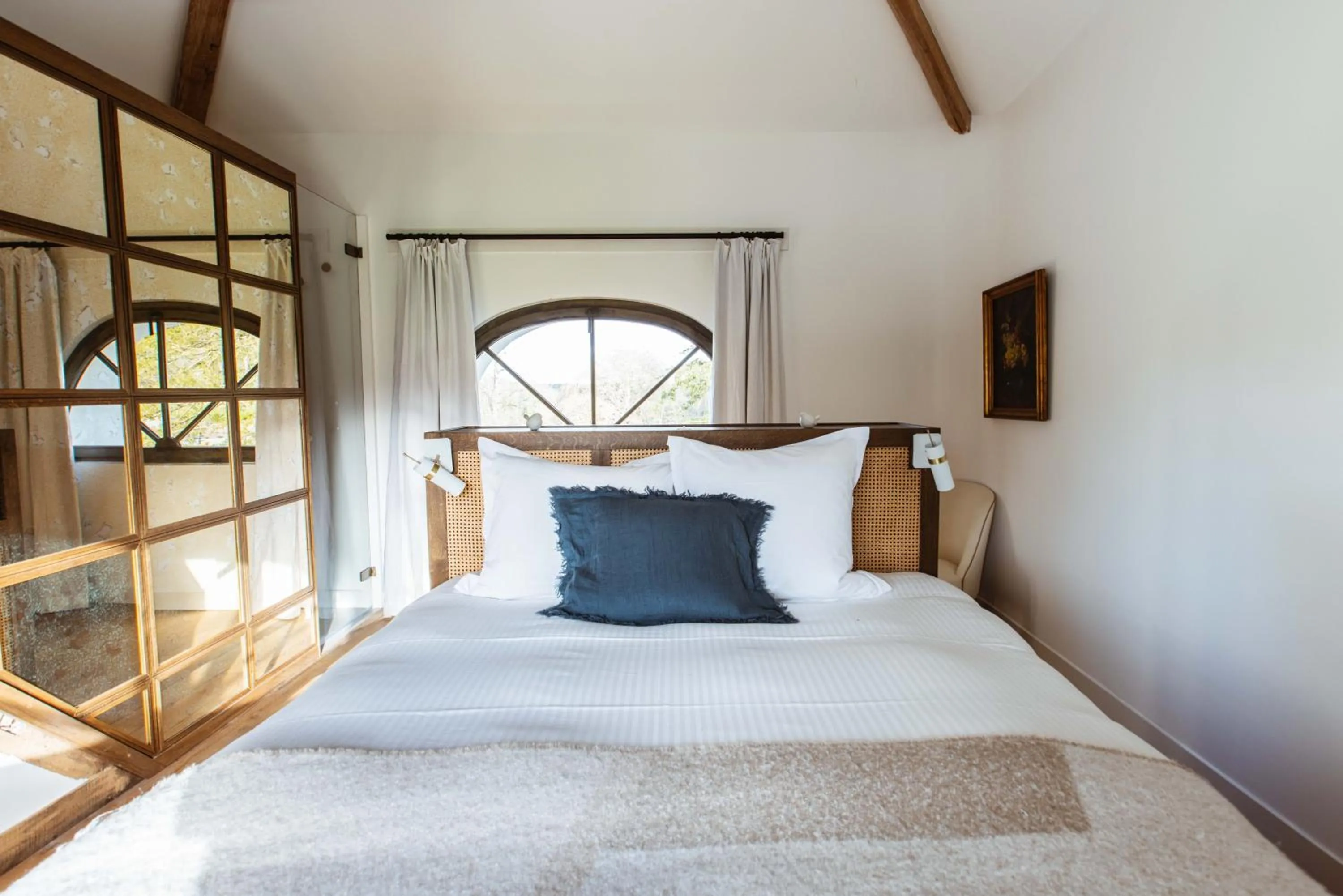 Bedroom, Bed in Château De La Bûcherie