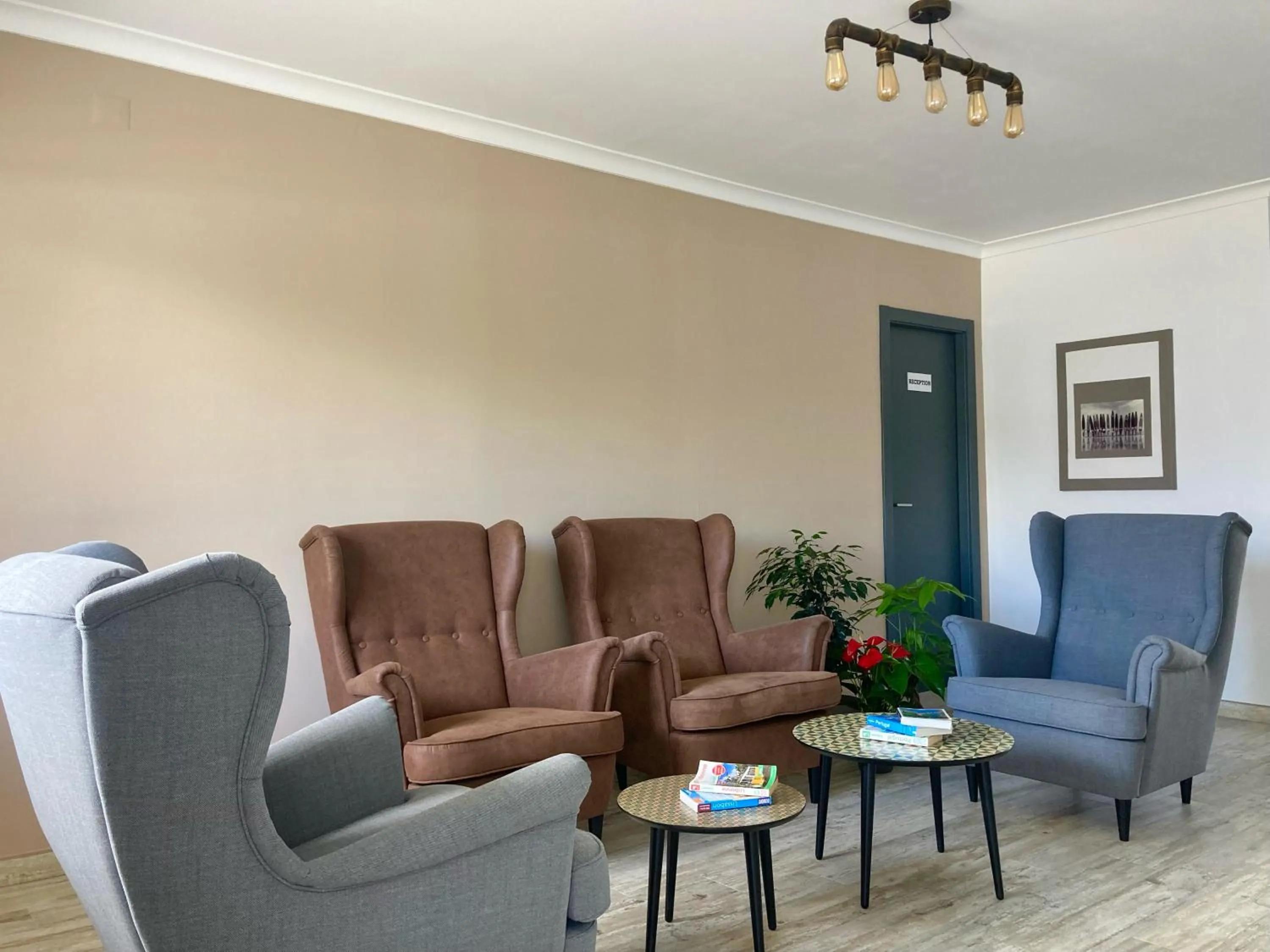 Living room in The Globetrotter's Inn